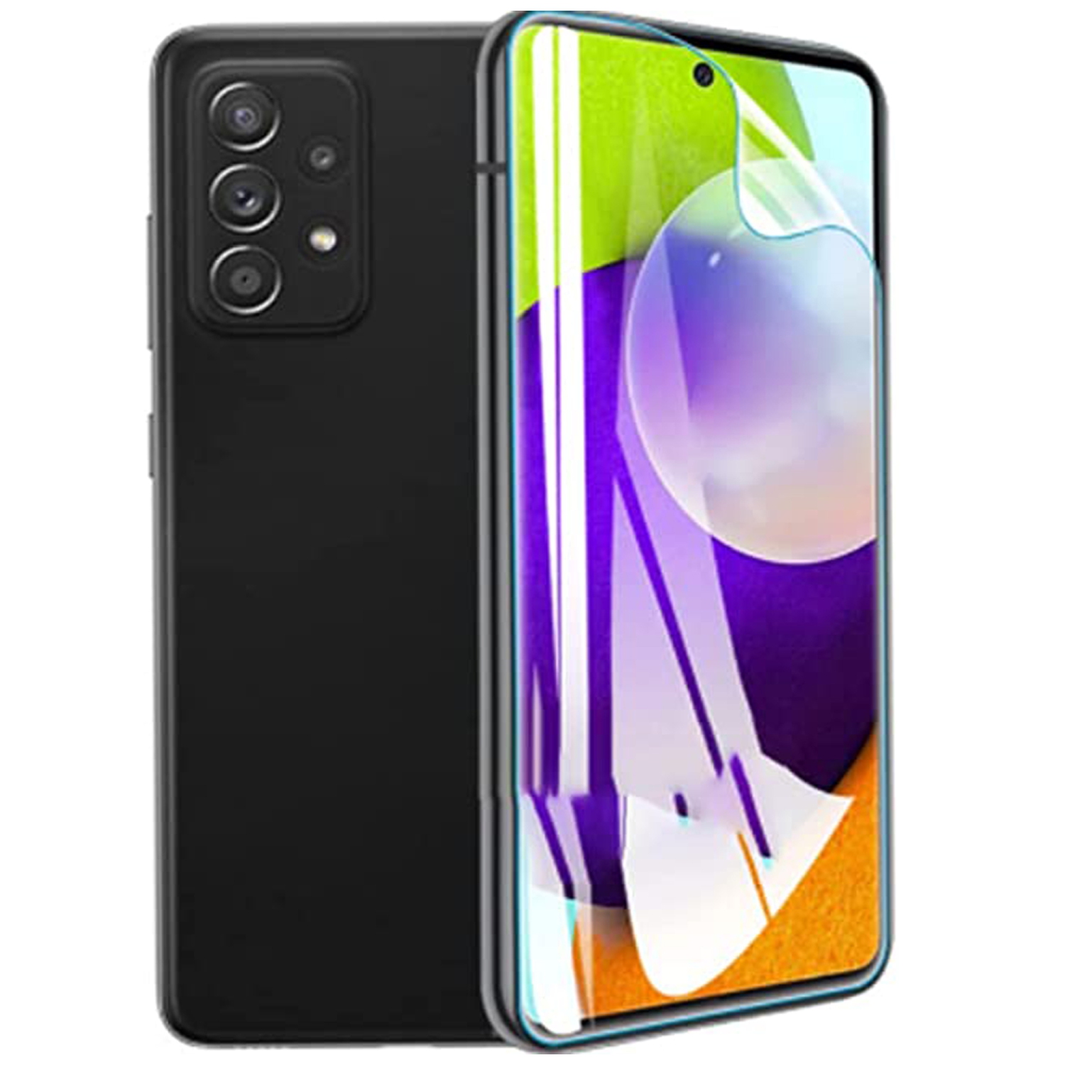 SupeRShield – Paquet de 3 protecteurs d'écran pour Samsung Galaxy A21s, pellicule de protection souple en TPUR, anti-bulles HD ultra transparent