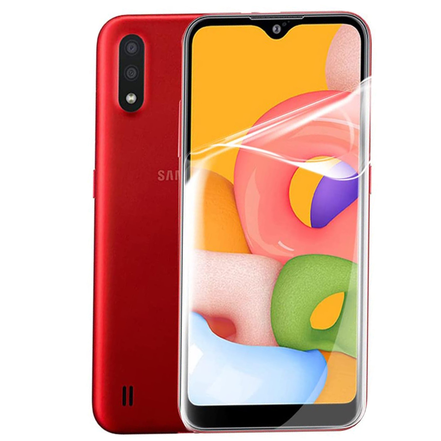 SuperShield 3 Pack Screen Protector for Samsung Galaxy A31, Full Coverage Soft TPU Protective Film, Anti-Glare HD Ultra Clear No-Bubble Anti