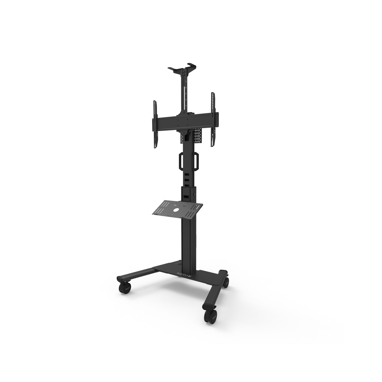 Kanto MPC77 Chariot audiovisuel roulant pour écrans de 37 à 77 po - Compatible avec les dispositifs de vidéoconférence