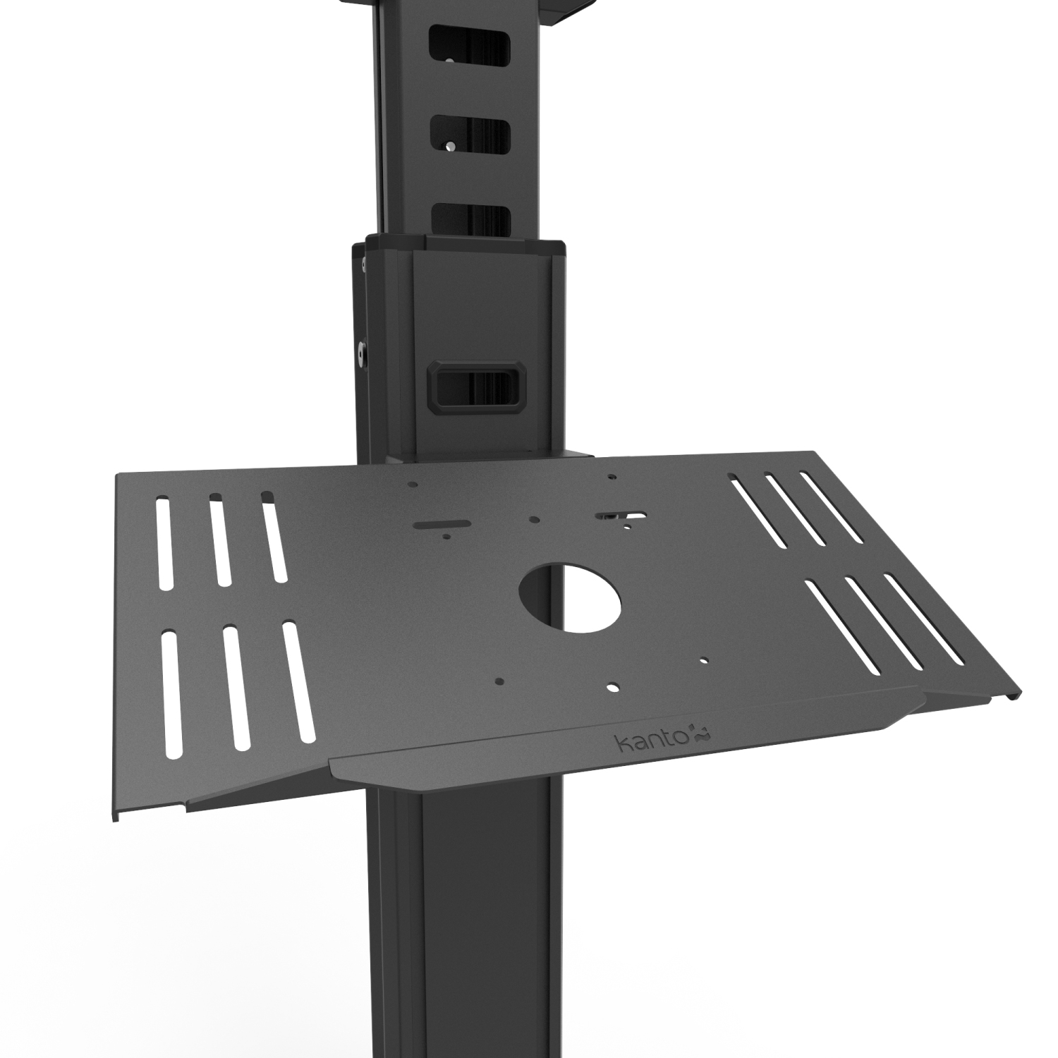 Kanto MPC77 Chariot audiovisuel roulant pour écrans de 37 à 77 po - Compatible avec les dispositifs de vidéoconférence