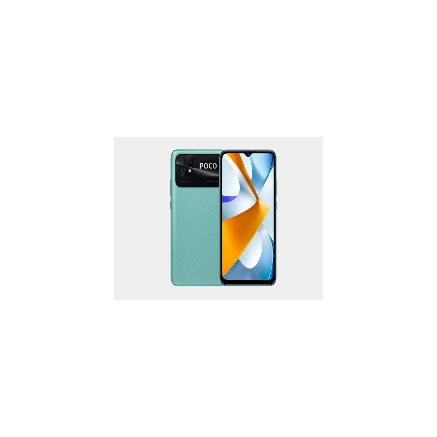 Poco C40 Dual (64GB/4GB, Coral Green) - Brand New
