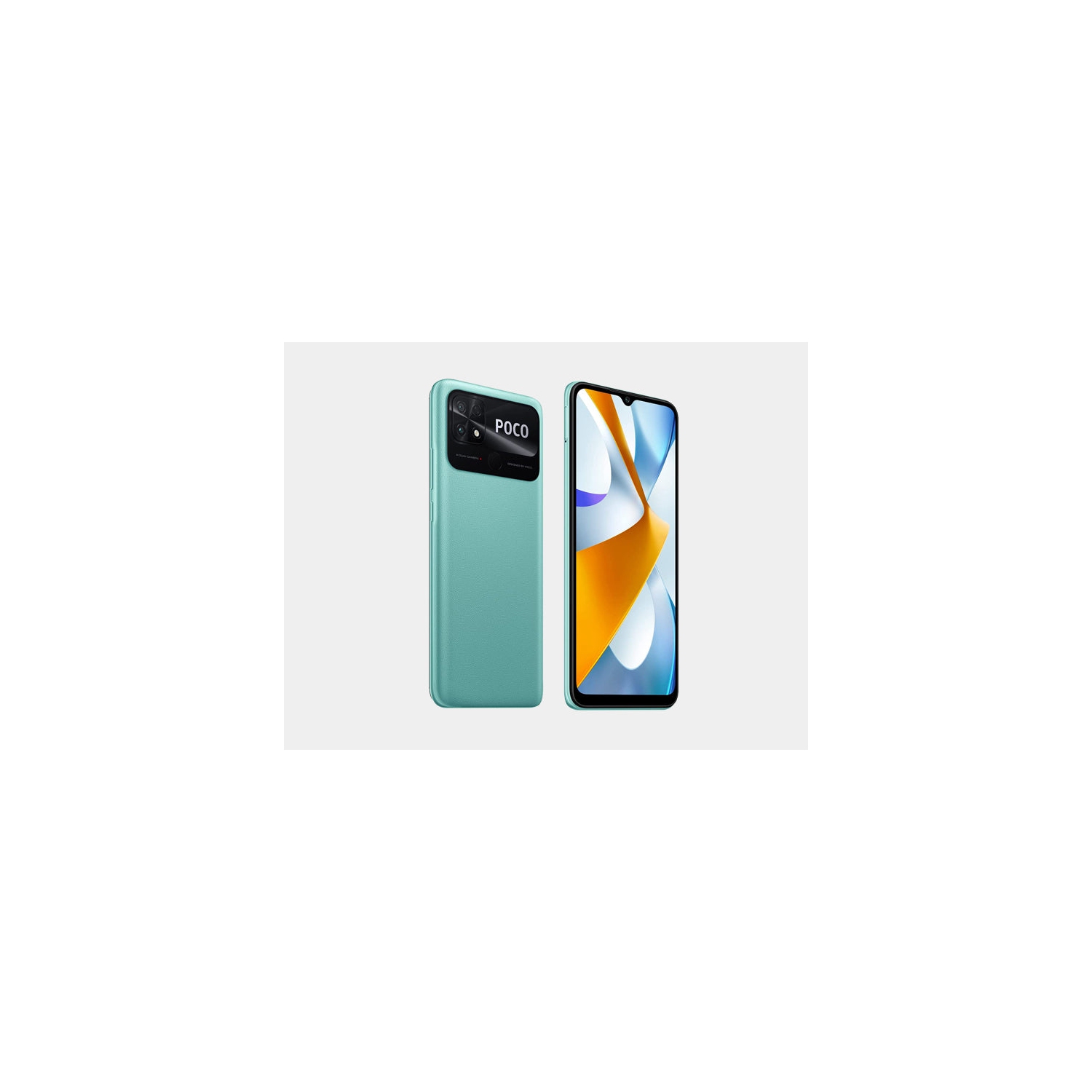 Poco C40 Dual (64GB/4GB, Coral Green) - Brand New