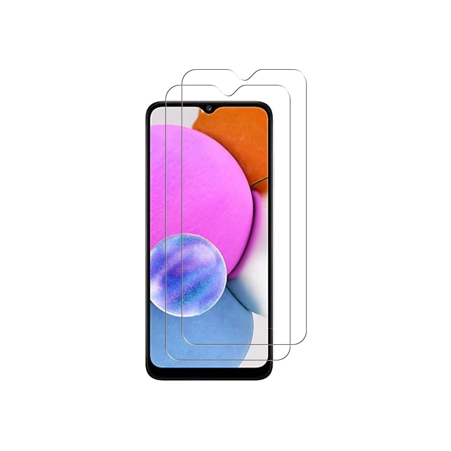Protecteur d’écran SupeRShield-2 pour Galaxy A21s de Samsung en verre trempé [couverture intégrale HD] [installation facile] [bord rond] [résistant