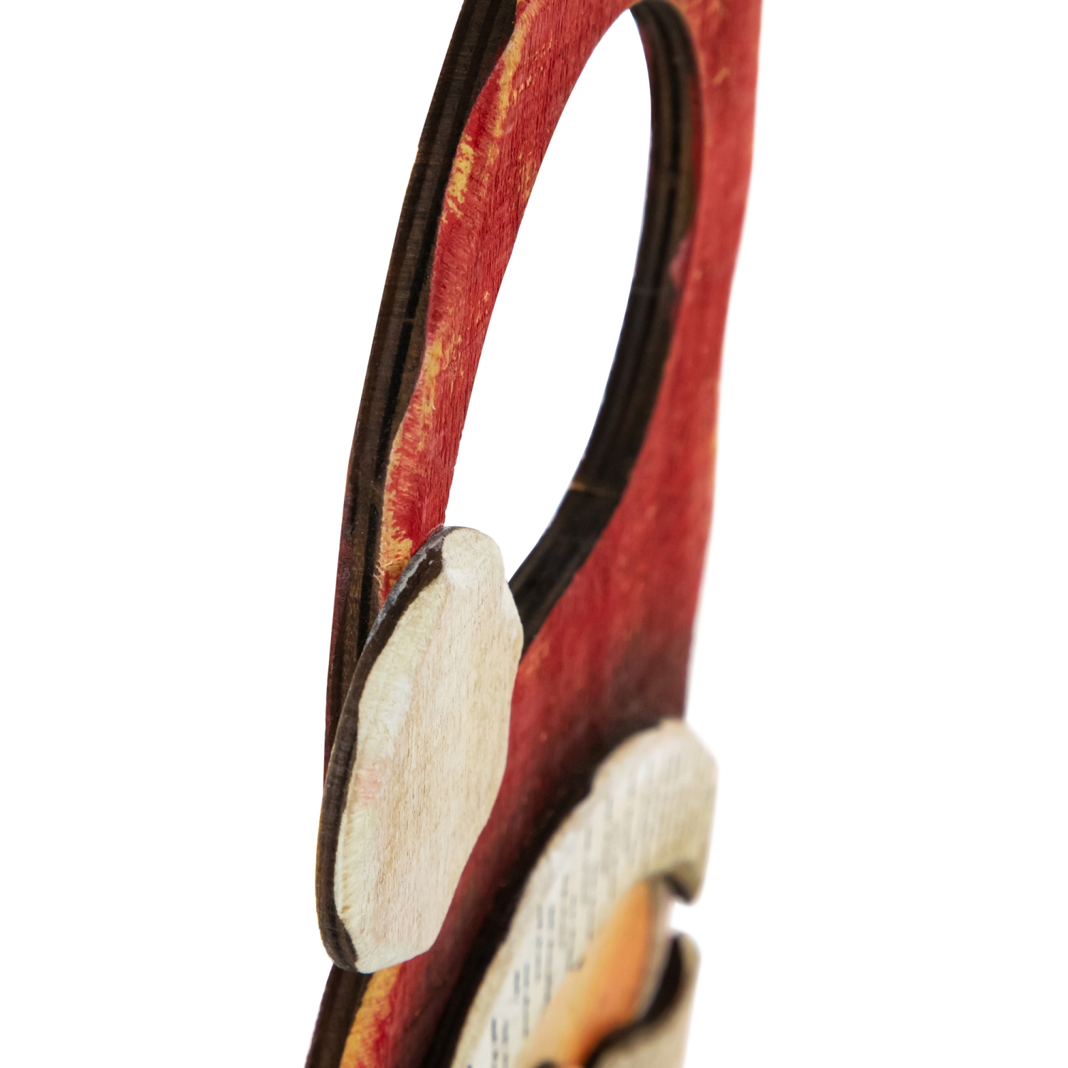 14" Santa Claus "Welcome" Christmas Door Knob Hanger