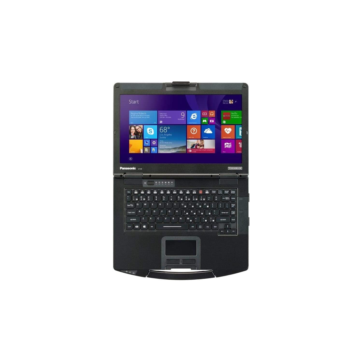 Refurbished - Black Panasonic Toughbook CF-54 - 14" LED Screen - 16GB Ram - 2TB SSD - Backlit Keyboard - Windows 11 Pro - 3YR Warranty