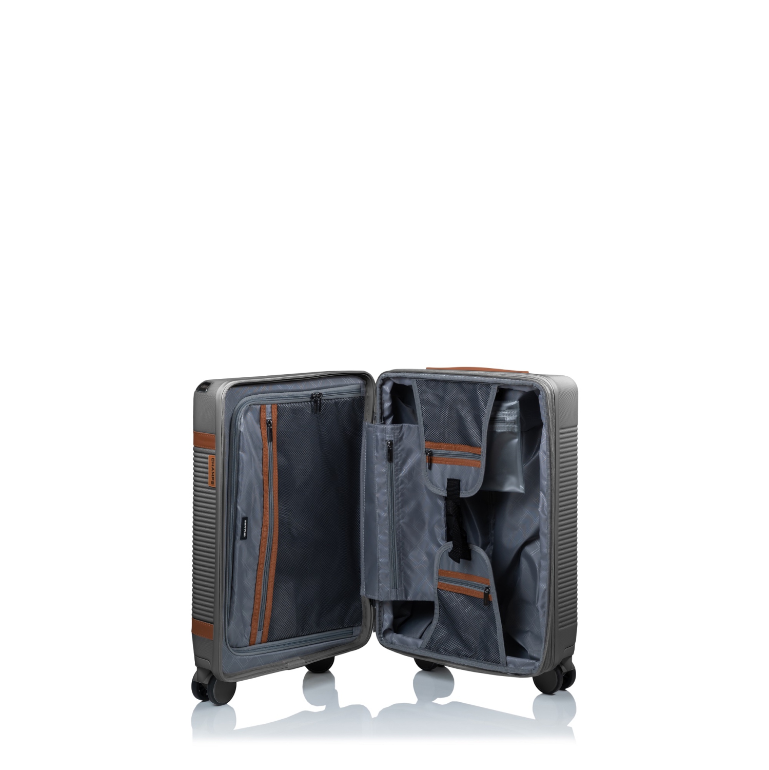 CHAMPS Vintage III Collection 3pc Expandable Hardside Luggage Set