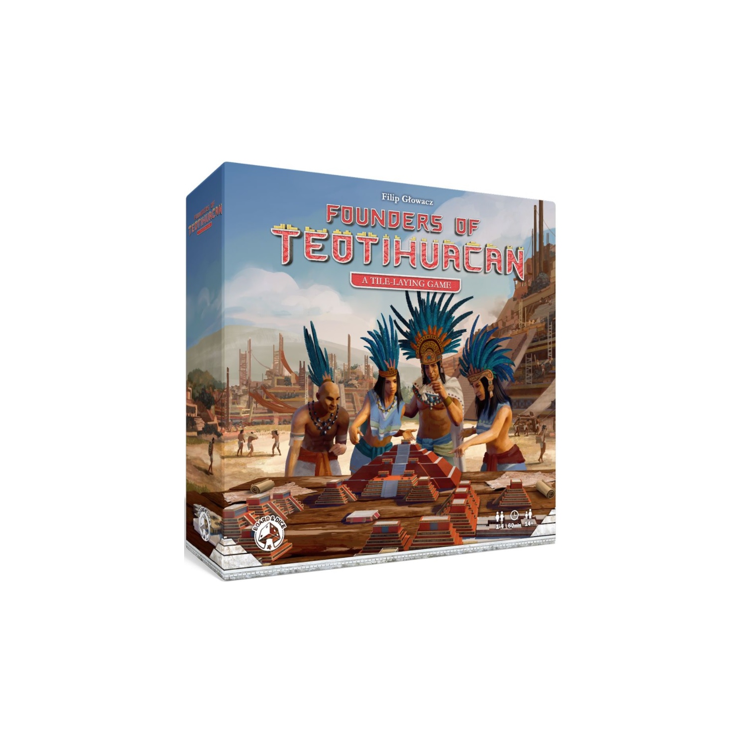 Board & Dice Founders of Teotihuacan 1-4 players, ages 14+, 60 minutes