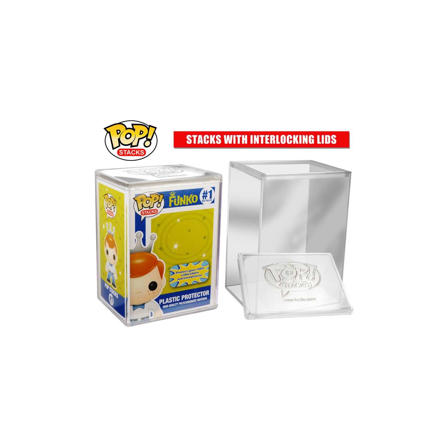 Funko Pop! Premium Protector Hard Case High-Quality Polycarbonate Material