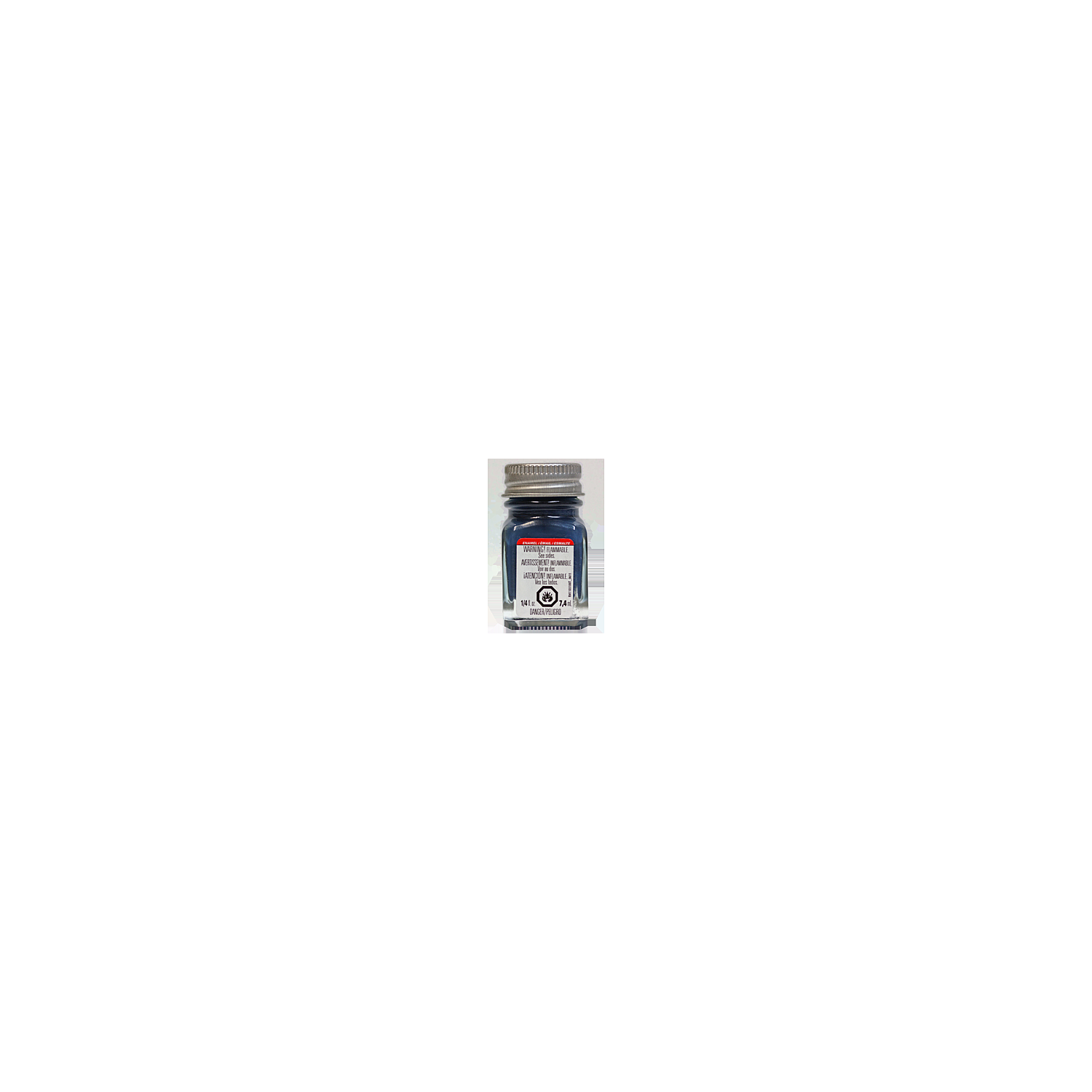Testors Flat Sea Blue Enamel Model Paint