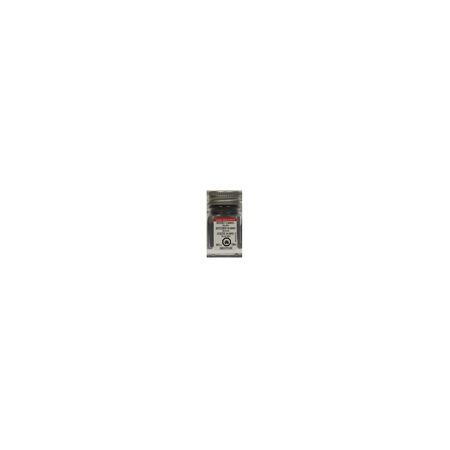 Testors Flat Gray Enamel Model Paint