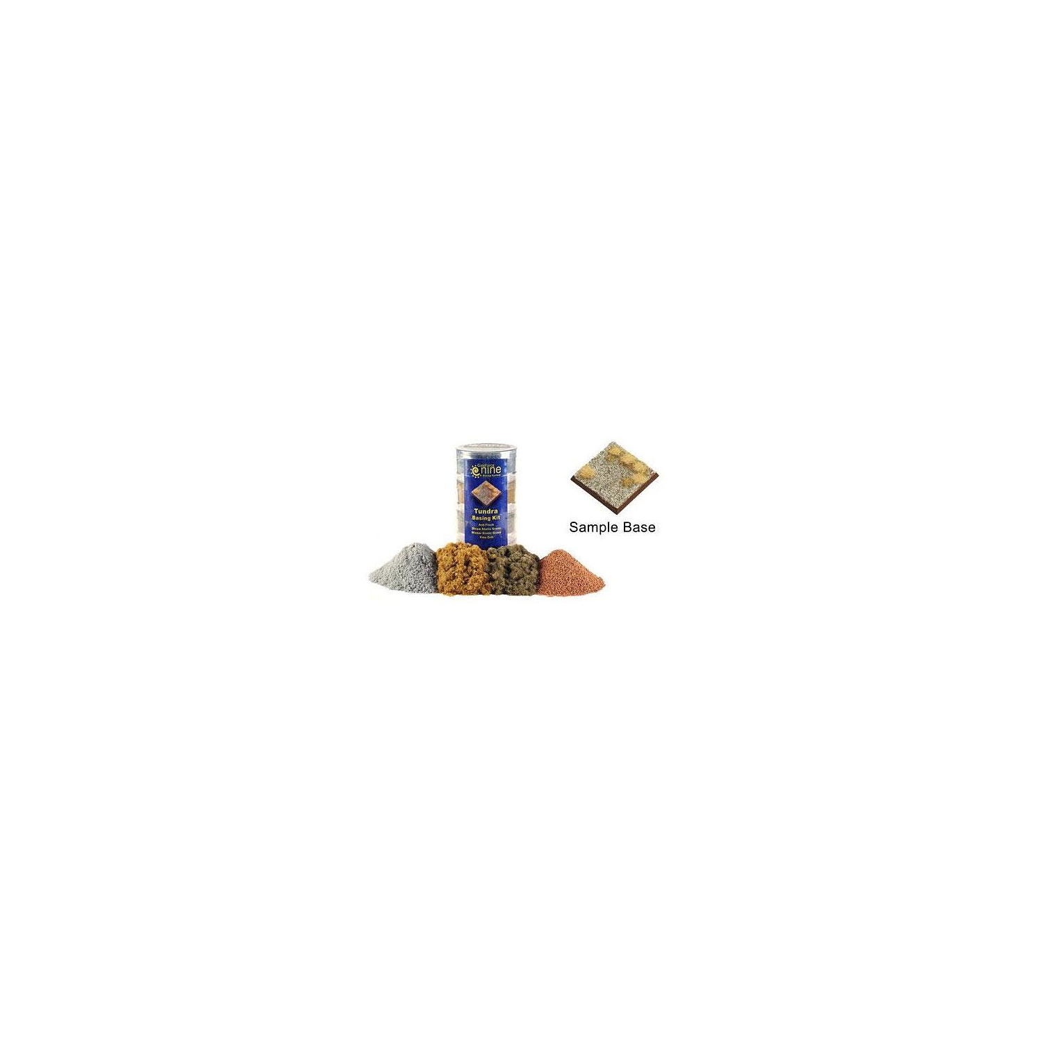 Gale Force 9 Basing Kit: Tundra Miniature Model Base Decoration Kit