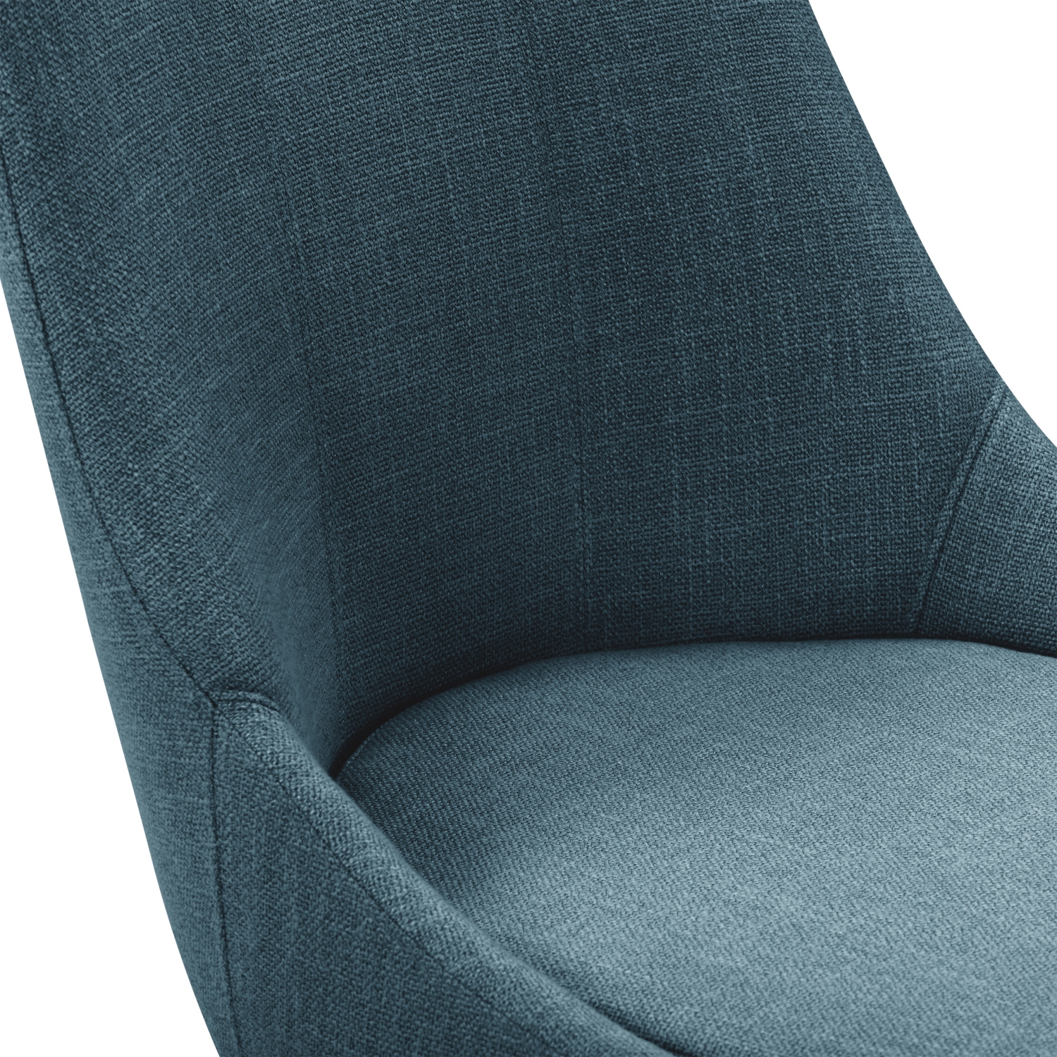 Tabouret de bar en tissu à dossier Boston, lot de 2