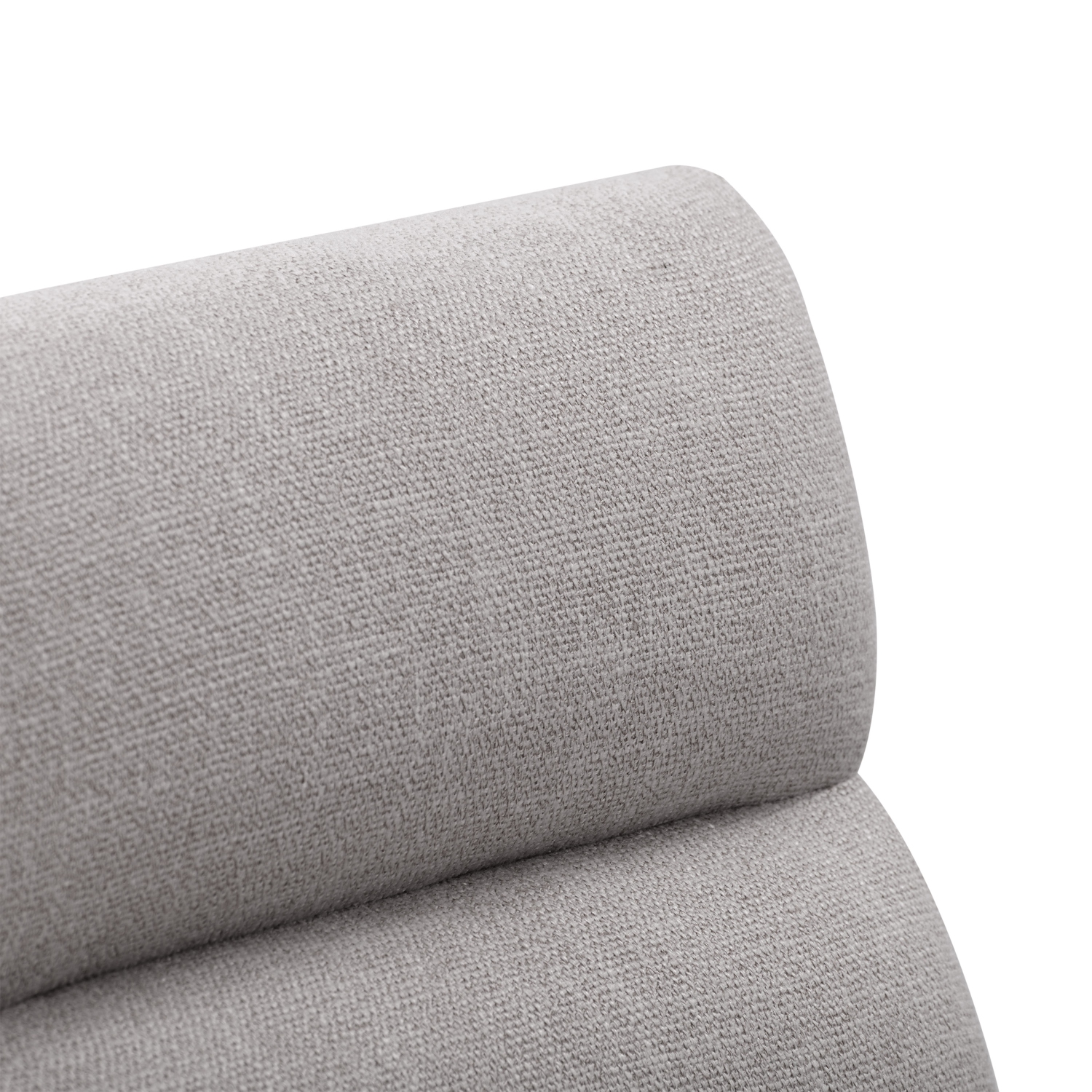 CorLiving DBT-304-B Boston Counter Height Channel Tufted Fabric Barstool, Light Grey, Set of 2