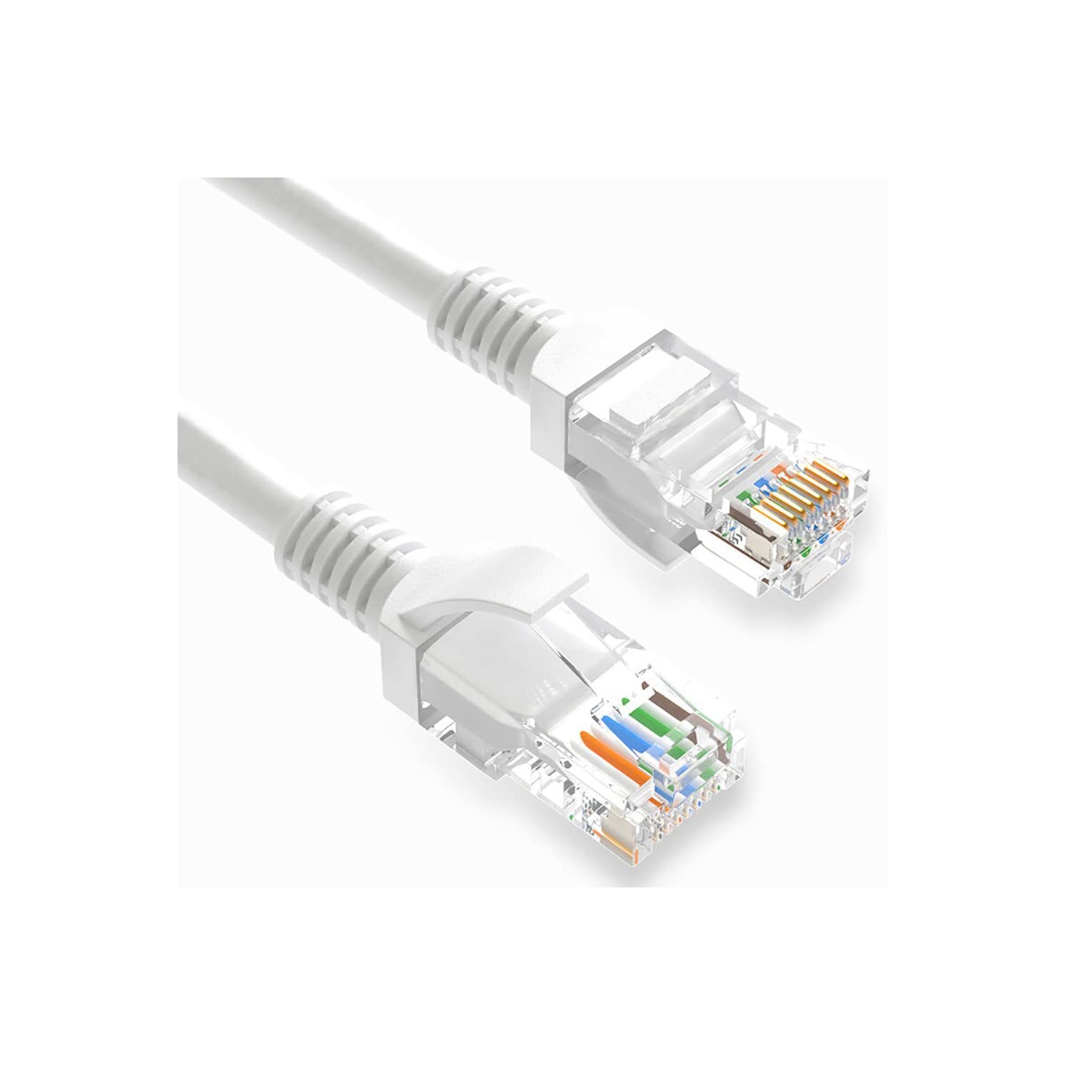 axGear 1Ft Network Cable Cat5E Ethernet PatchCord RJ45 Twisted Pair LAN Wire 10 PCS