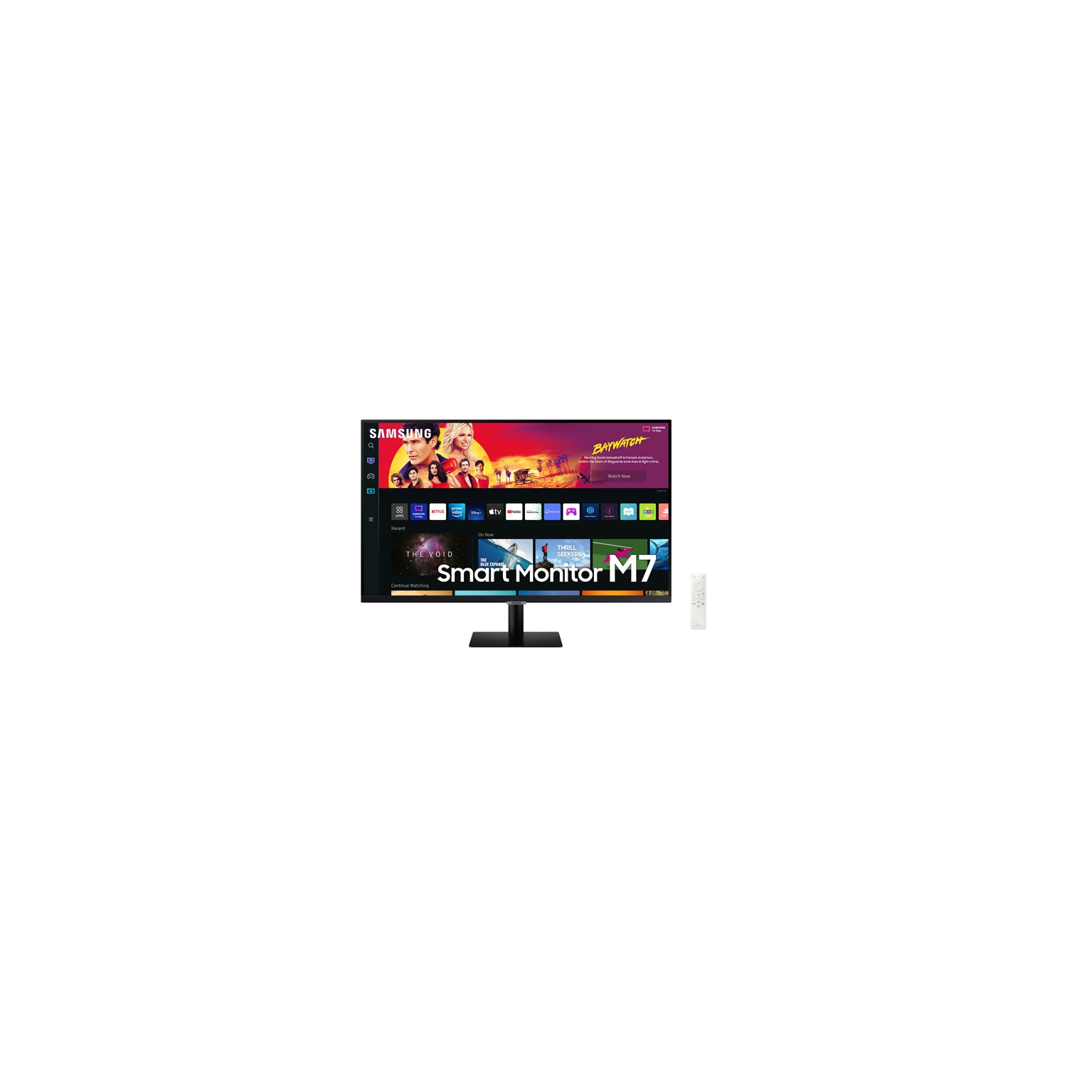 Refurbished (Good) - Samsung M7 43" 4K Ultra HD 60 4ms GTG VA LED Smart Monitor (LS43BM702UNXZA) - Black