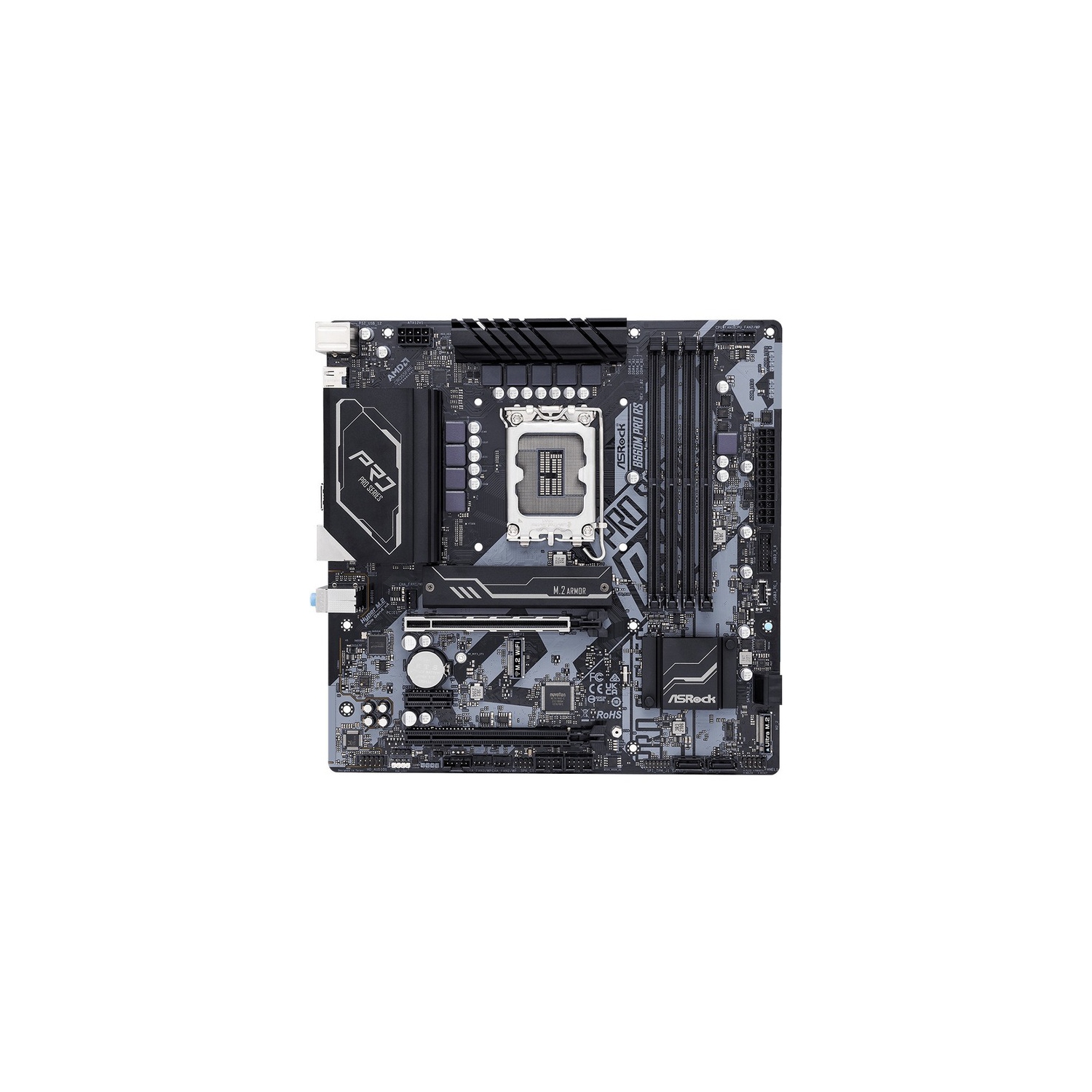 ASRock B660M Pro RS Desktop Motherboard B660M Pro RS