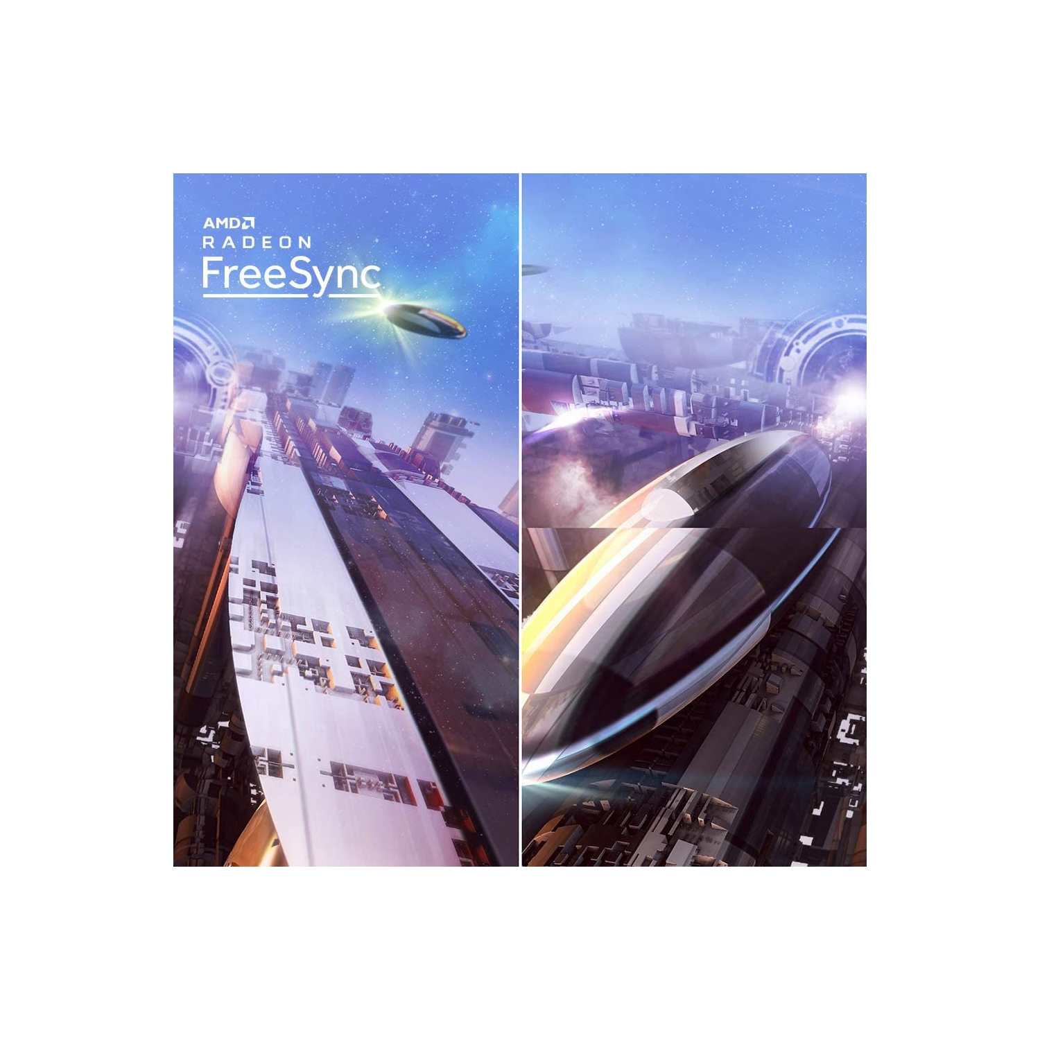 Acer Nitro QG271 bipx 27” Full HD Gaming VA Monitor ,AMD FreeSync Technology ,75Hz Refresh Rate ,1ms VRB ,1 x Display Port, 1 x HDMI 1.4 & 1 x VGA