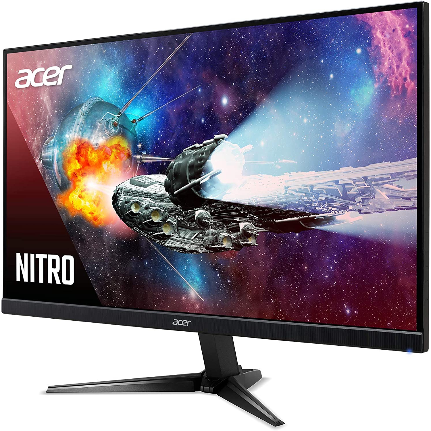 Acer Nitro QG271 bipx 27” Full HD Gaming VA Monitor ,AMD FreeSync Technology ,75Hz Refresh Rate ,1ms VRB ,1 x Display Port, 1 x HDMI 1.4 & 1 x VGA