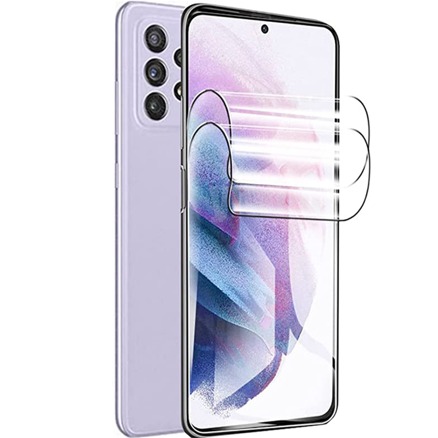 SupeRShield 3 Pack Screen Protector for Samsung Galaxy A13 5G, Full Coverage Soft TPU Protective Film, Anti-Glare HD Ultra Clear No-Bubble Anti Fingerprint, Transparent
