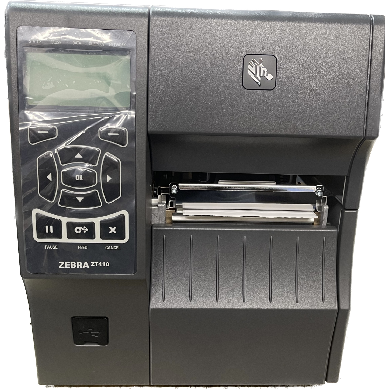 Refurbished - Zebra ZT41042-T010000Z ZT410 Industrial Thermal Transfer Tabletop Printer