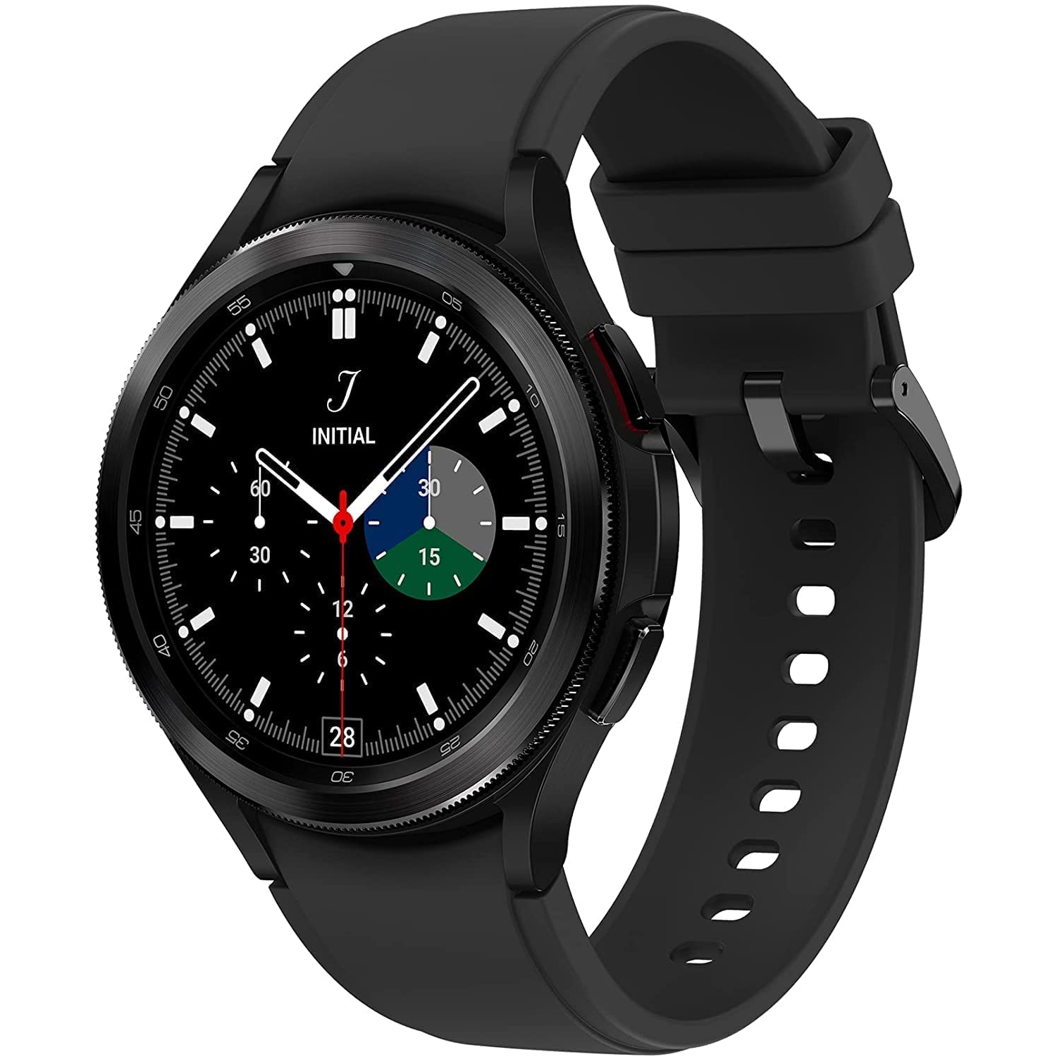 Refurbished (Excellent) - Samsung Galaxy Watch4 Classic 46mm (LTE) Smartwatch with Heart Rate Monitor - Black