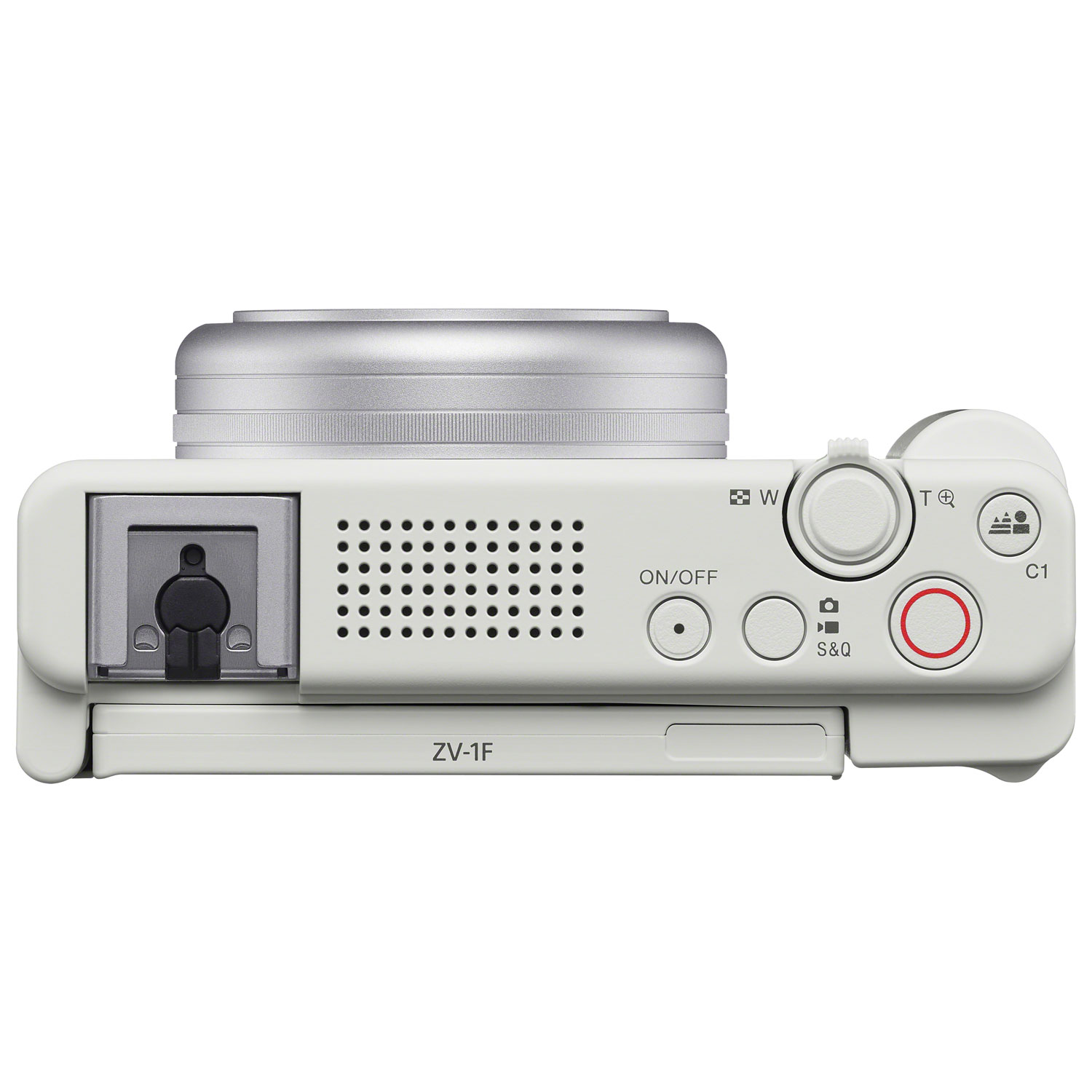 Sony ZV-1F Content Creator Vlogger 20.1MP Digital Camera - White