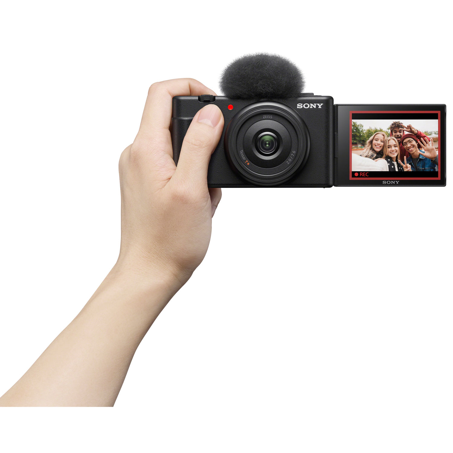 Sony ZV-1F Content Creator Vlogger 20.1MP Digital Camera - Black