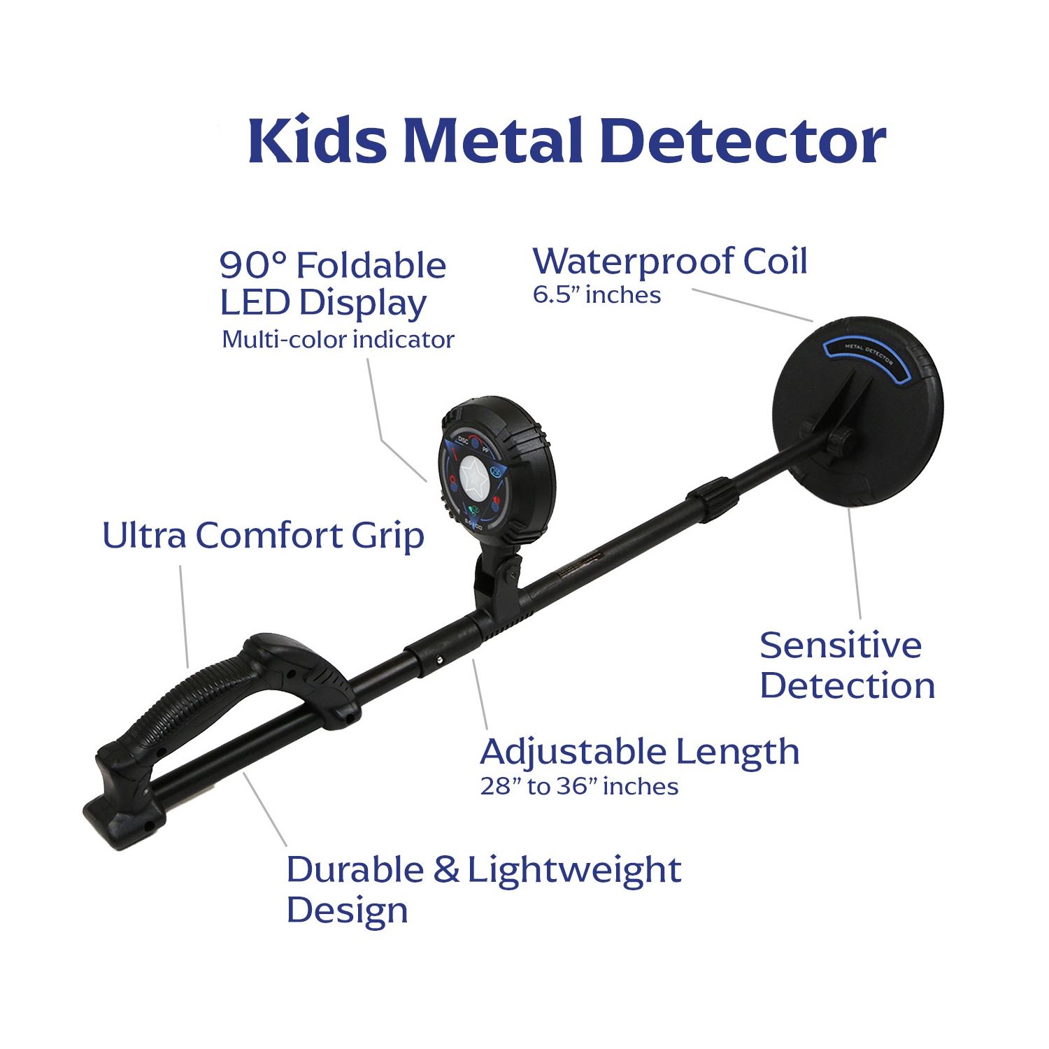SuperEye Metal Detector For Kids MD6100