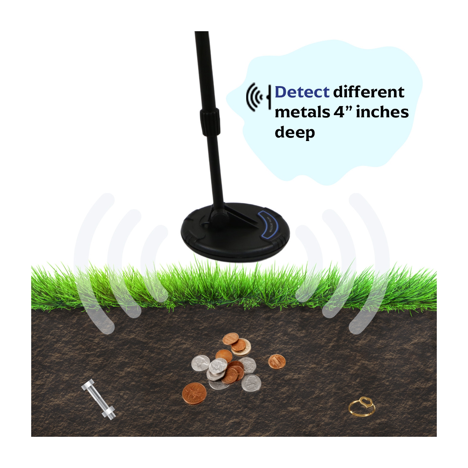 SuperEye Metal Detector For Kids MD6100