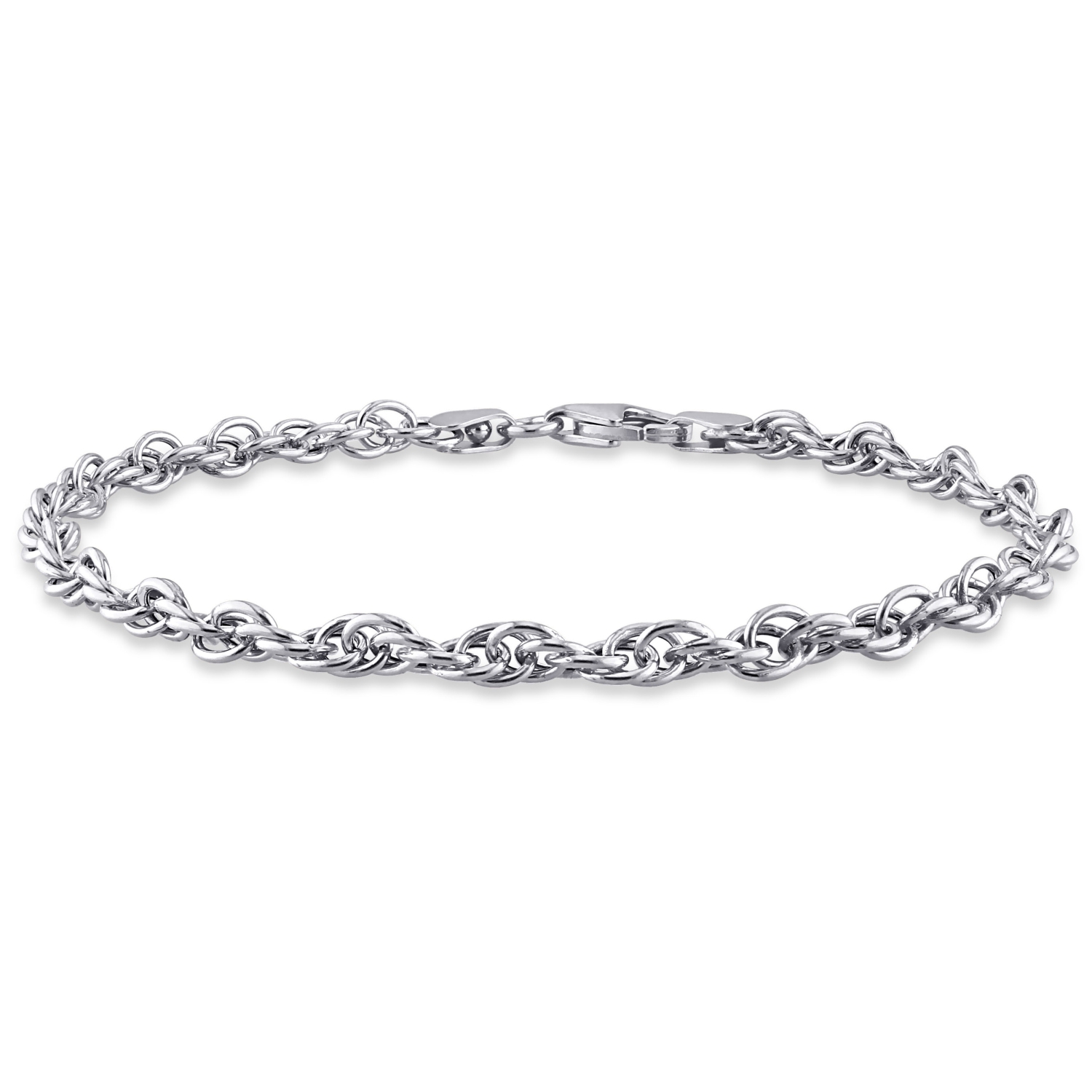 Bracelet Chaîne Singapour Argent