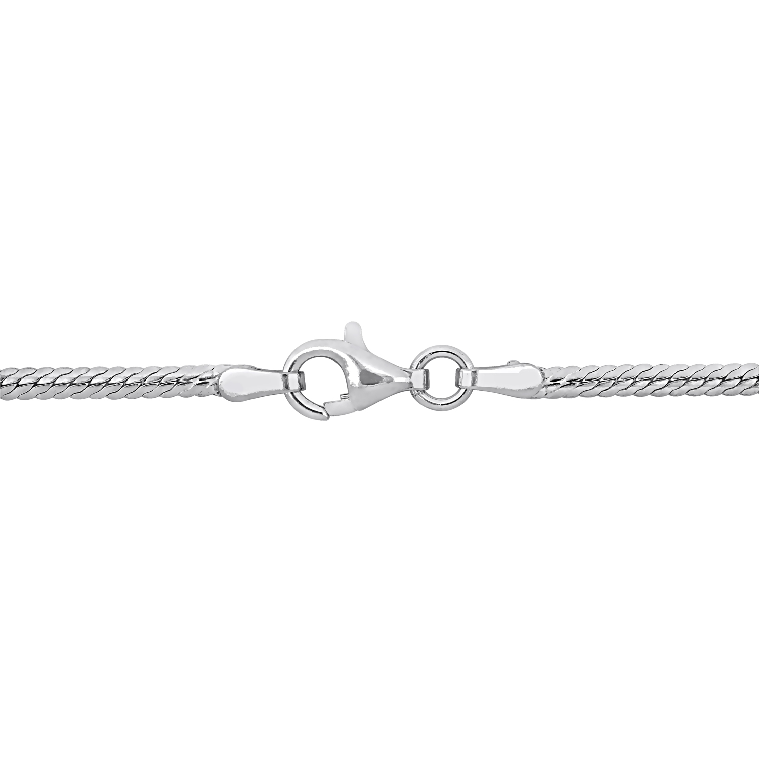 Bracelet Chaîne à chevrons en Argent