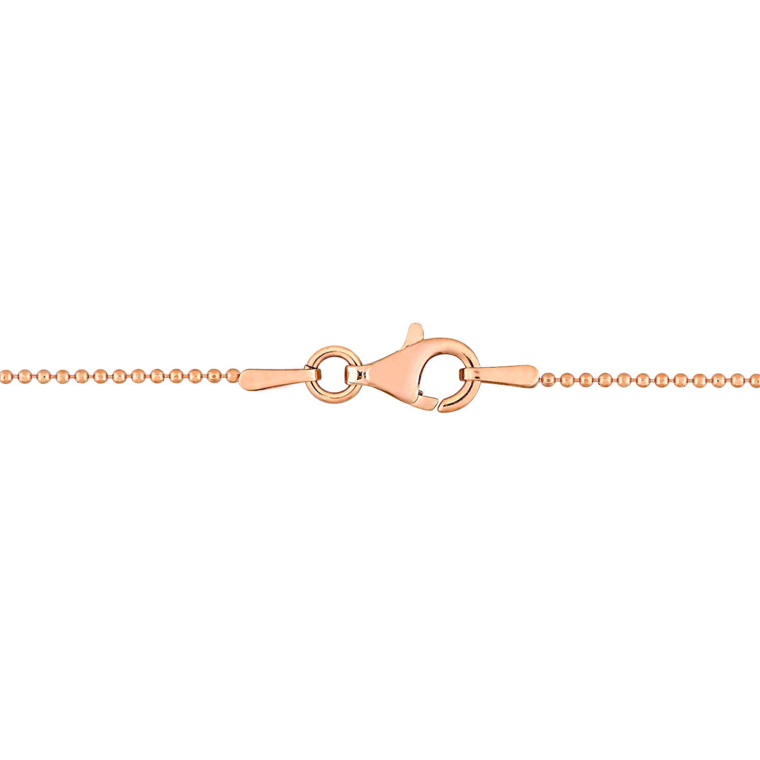 Bracelet Chaîne de boules Argent Rose