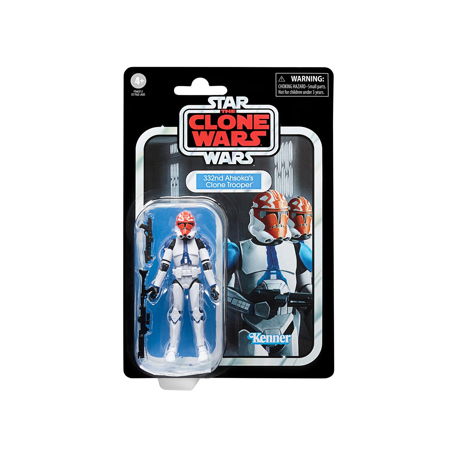 Star Wars The Vintage Collection de 3.75 po - soldat clone de 332nd Ahsoka