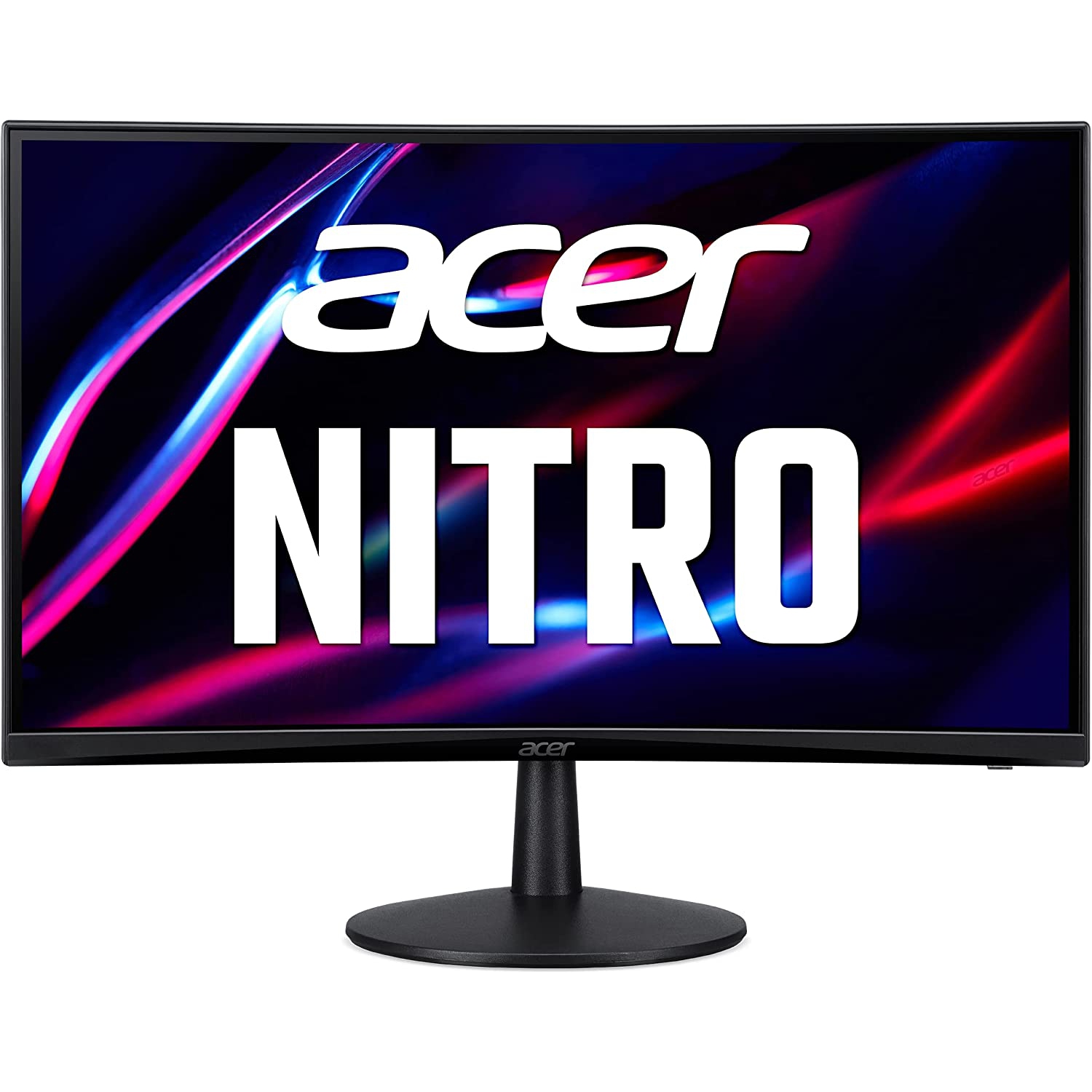 Acer Nitro ED240Q Sbiip moniteur de jeu incurvé HD intégrale 1920 x 1080 va 1500R ,AMD FreeSync Premium ,165 Hz ,1 ms ,ZeroFrame Design, 1 port