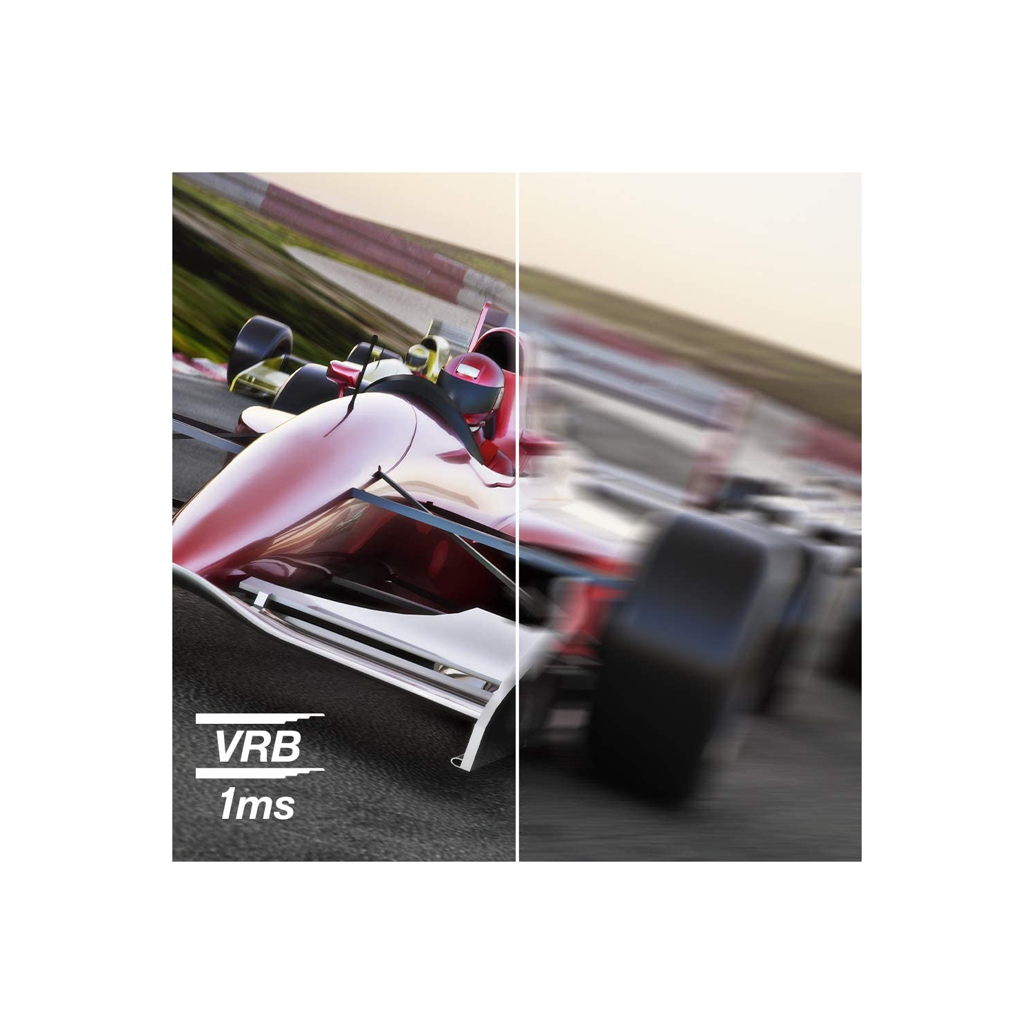 Acer Nitro ED240Q Sbiip moniteur de jeu incurvé HD intégrale 1920 x 1080 va 1500R ,AMD FreeSync Premium ,165 Hz ,1 ms ,ZeroFrame Design, 1 port