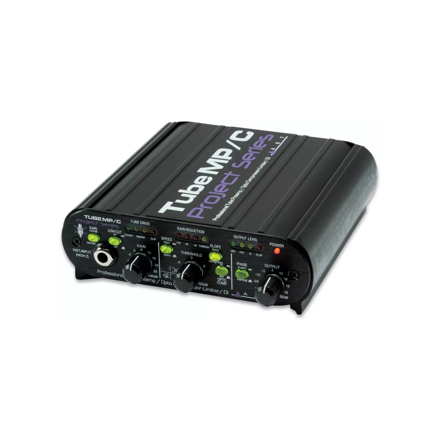 ART Pro Audio Tube Preamp/Compressor with Universal Power Supply