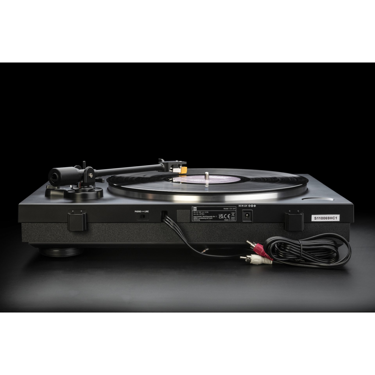 Dual CS 329 Fully Automatic Plug & Play Turntable