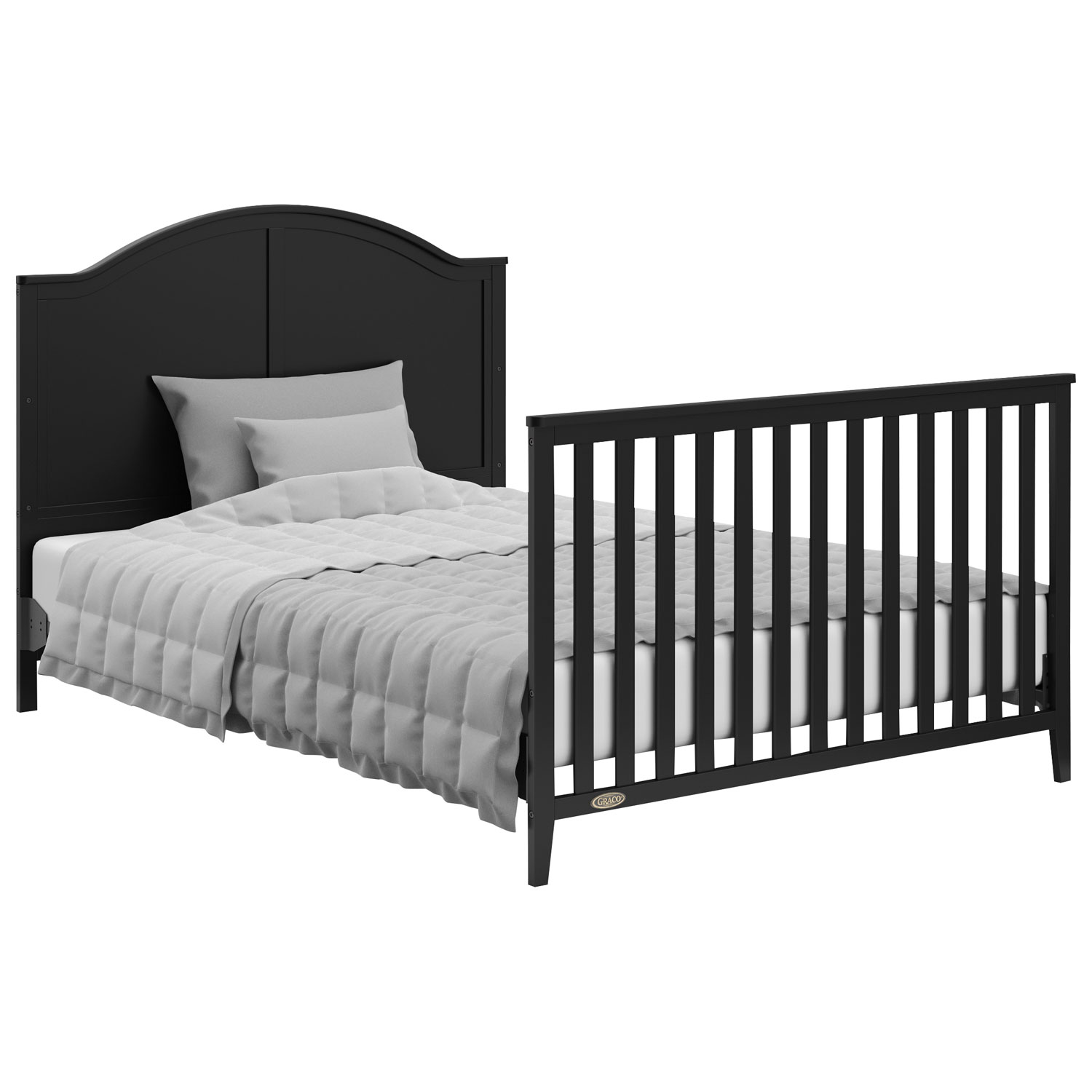 Lit de bébé transformable 5-en-1 Wilfred de Graco - Noir