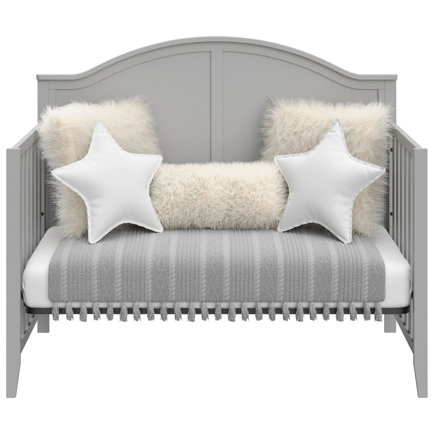 Graco Wilfred 5-in-1 Convertible Crib - Pebble Grey