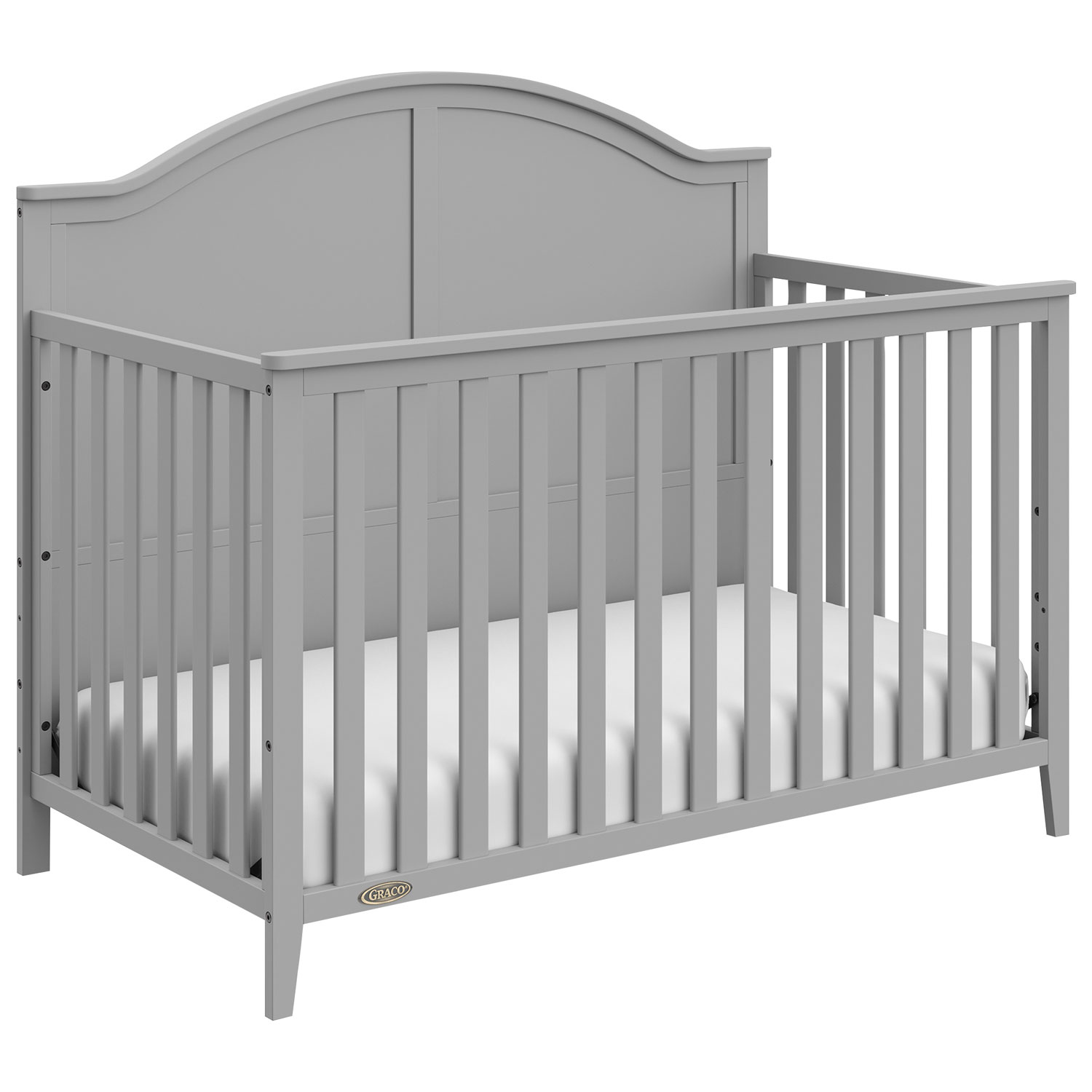 Graco Wilfred 5-in-1 Convertible Crib - Pebble Grey