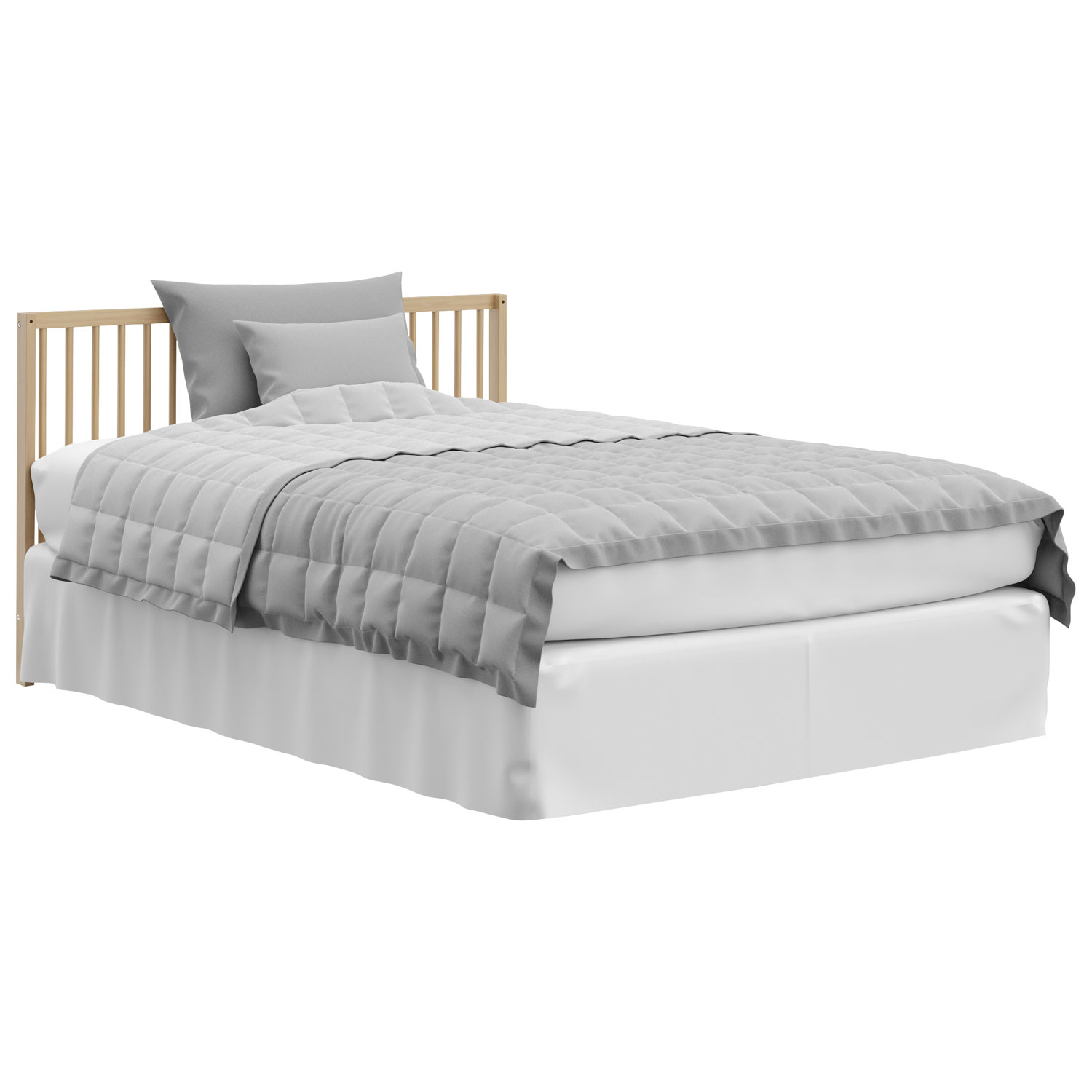 Lit de bébé transformable 5-en-1 Teddi de Graco avec tiroir - Bois flotté