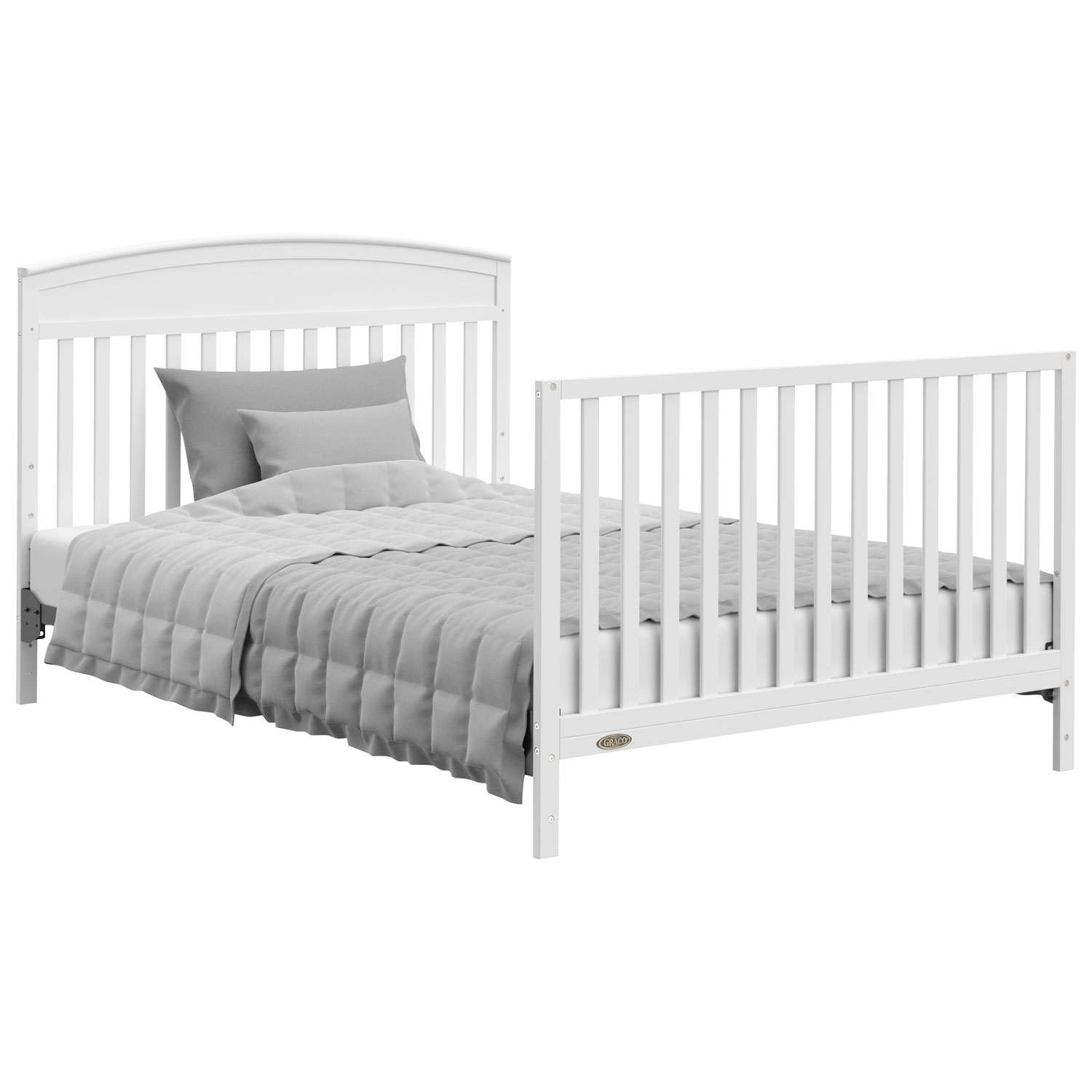 Lit de bébé transformable 5-en-1 Benton de Graco avec tiroir - Blanc