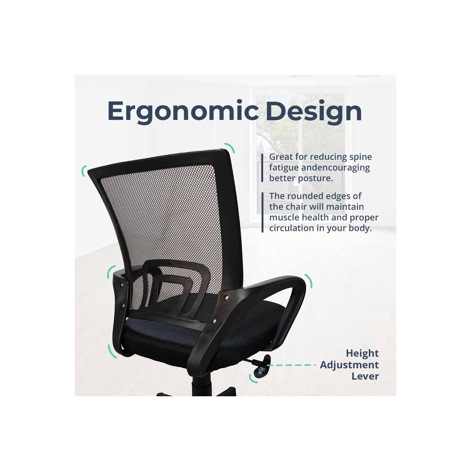 motiongrey stylish ergonomic high mesh