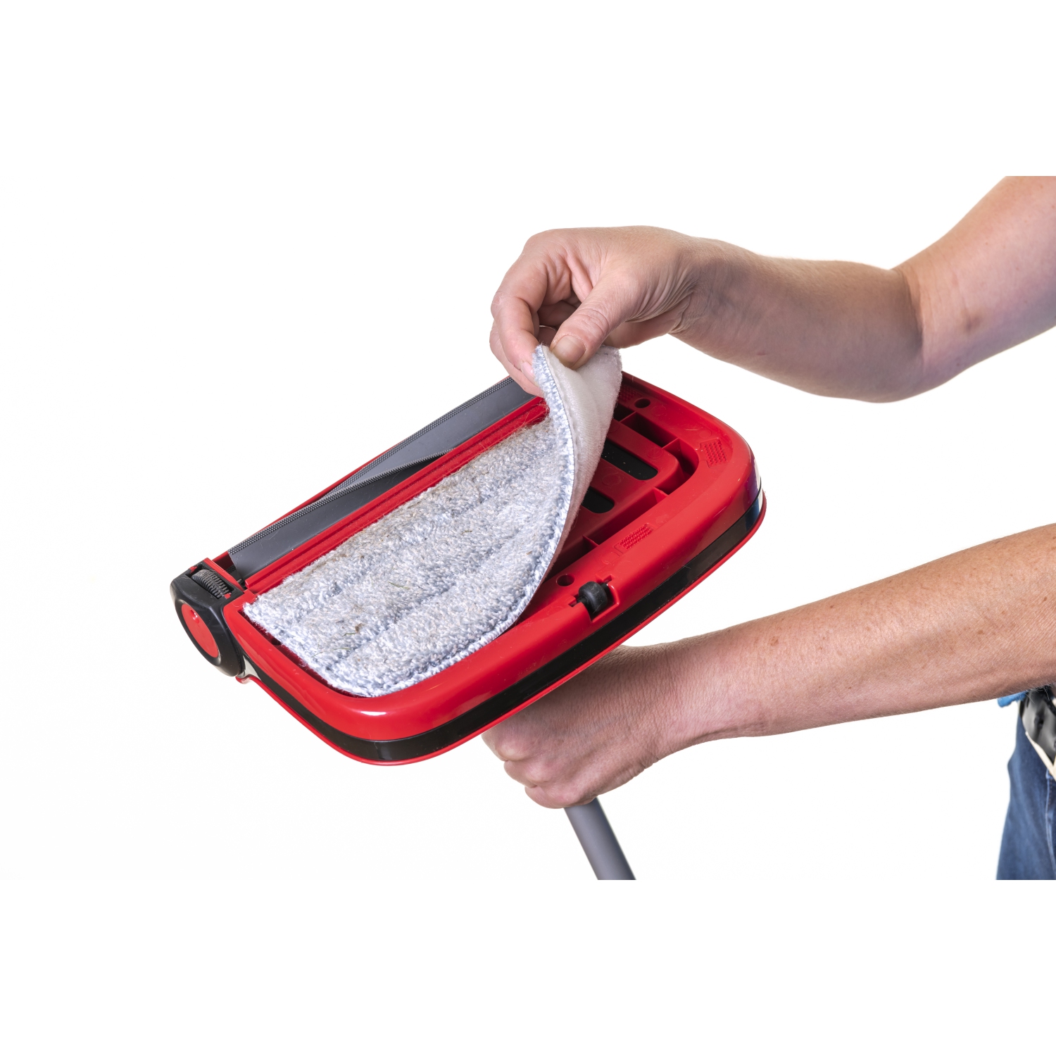 Balayeuse pour sols durs EwBank 310 avec chiffon en microfibre