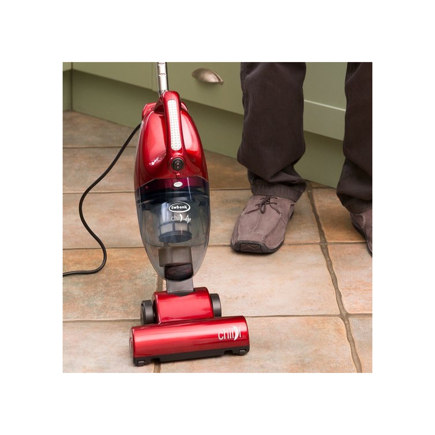 Ewbank Chilli 4 Cyclonic 2-en-1 Puissant Aspirateur à Main Combiné de 1000W  