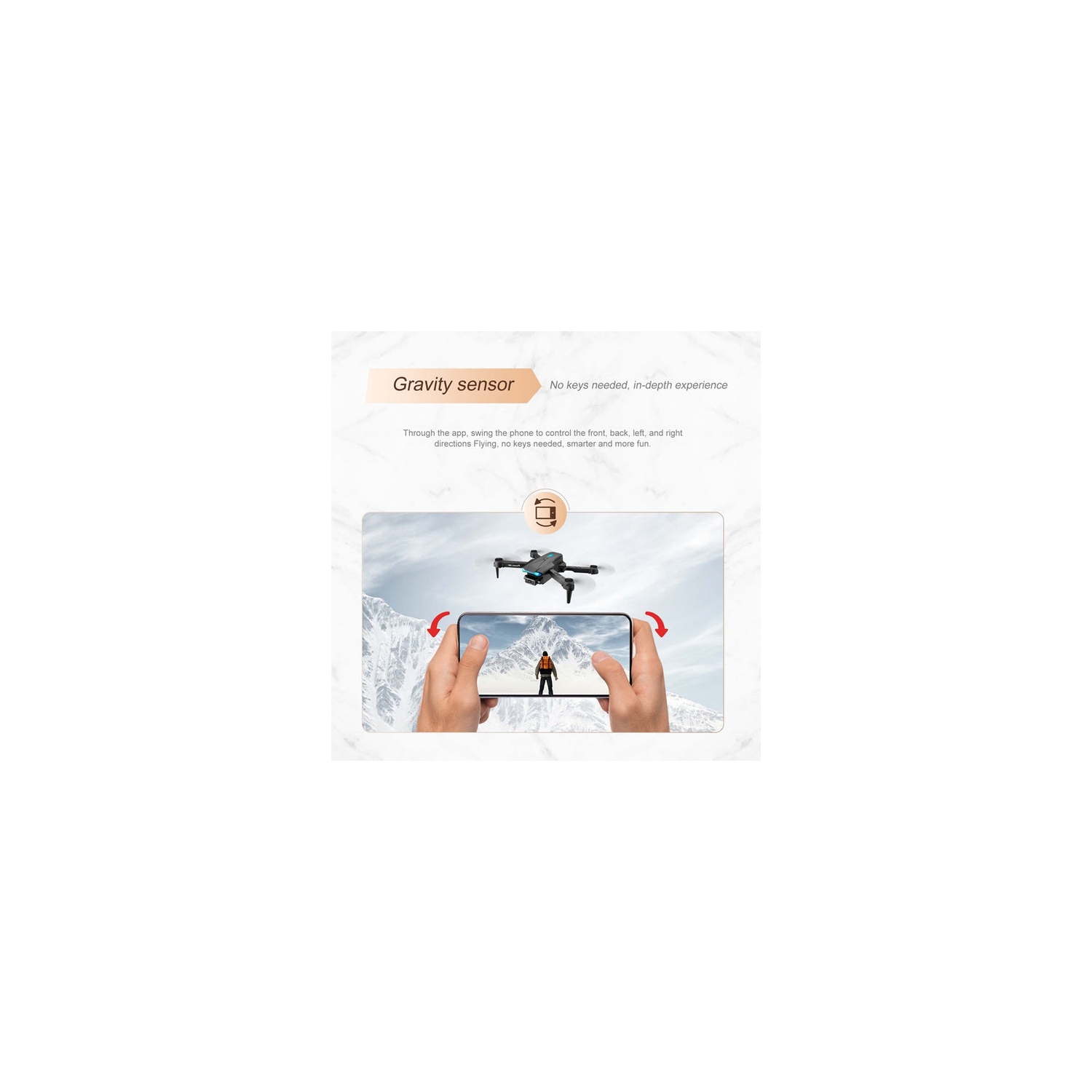 ISPEKTRUM iS89 Drone 4K Camera Smart Hover 15-Min Flight RC Quadcopter with Advanced Auto Return, Video Transmission, Gravity Sensor