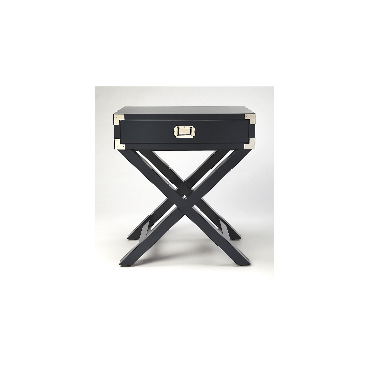 Butler Specialty Anew Campaign Side Table in Blue