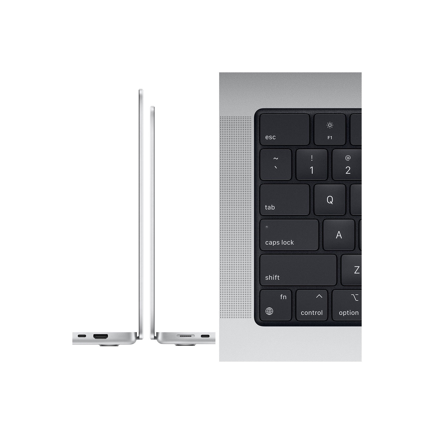 MacBook Pro 14.2 po d’Apple/puce M1 Pro/unité centrale 8 coeurs et processeur graphique 14 coeurs/mémoire 16 Go/SSD 512 Go/Gris cosmique Français - BO