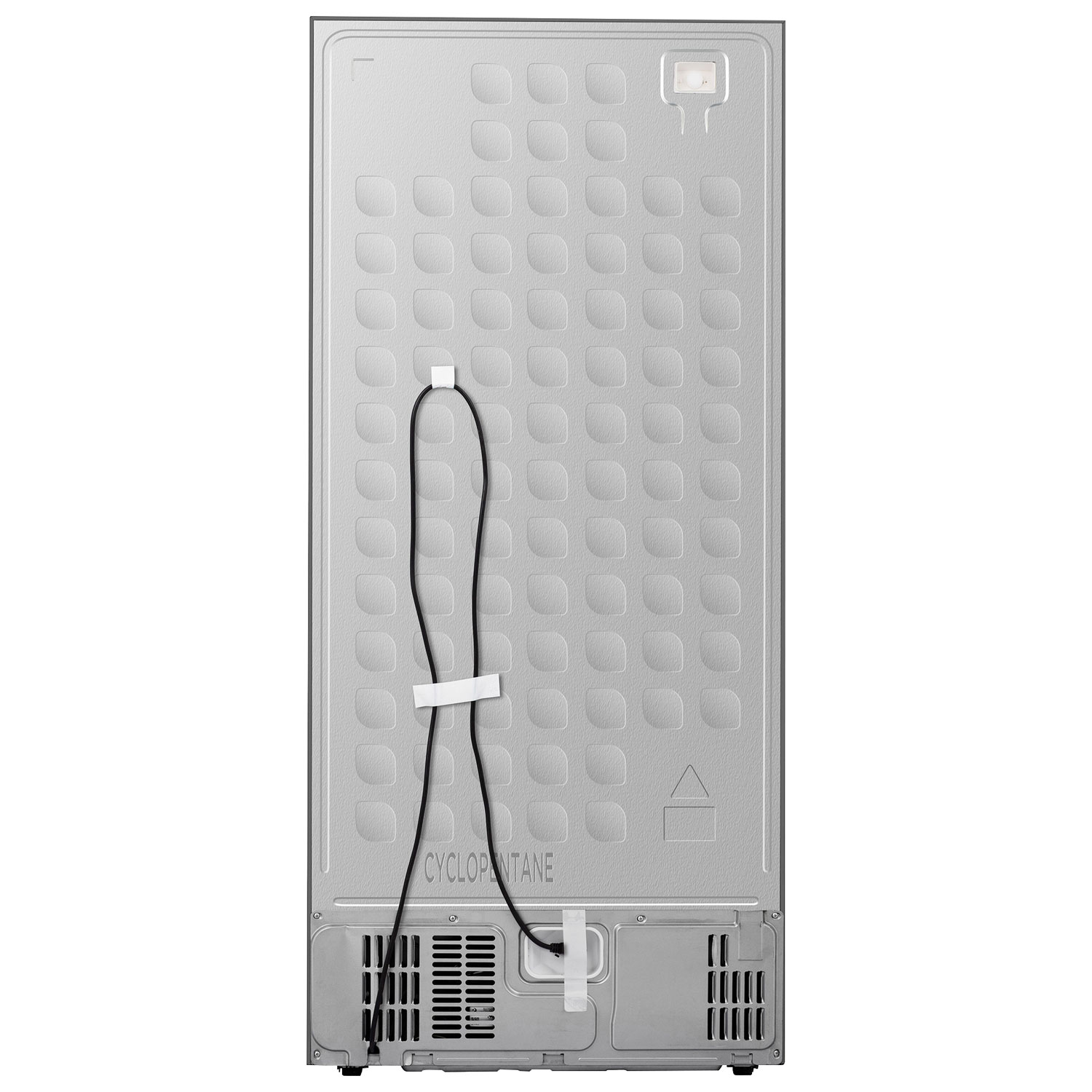 Réfrigérateur à congélateur supérieur 18 pi³ 30 po de Hisense - Acier inoxydable