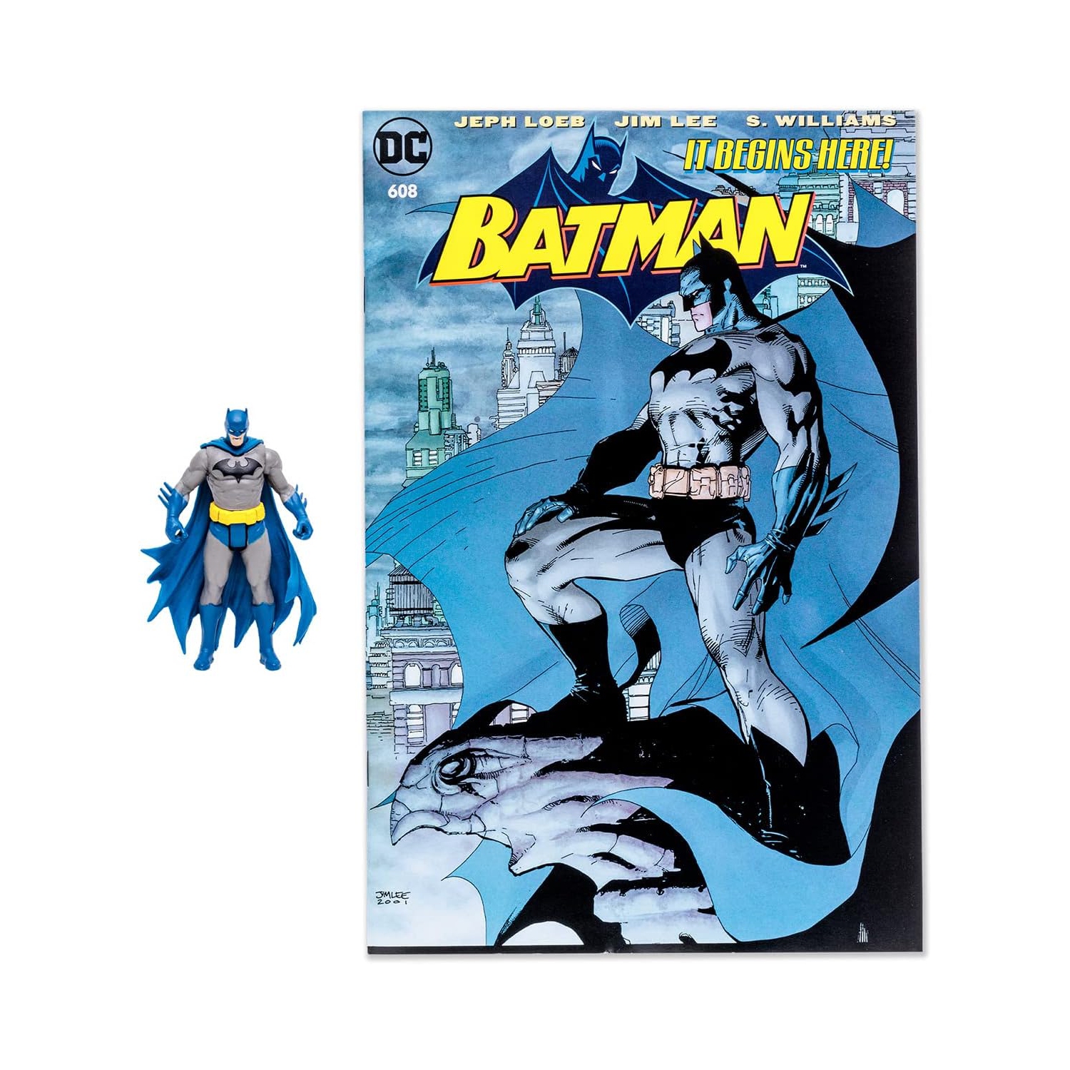 Batman "Hush" DC Direct Page Punchers with Comic Book Action Figure